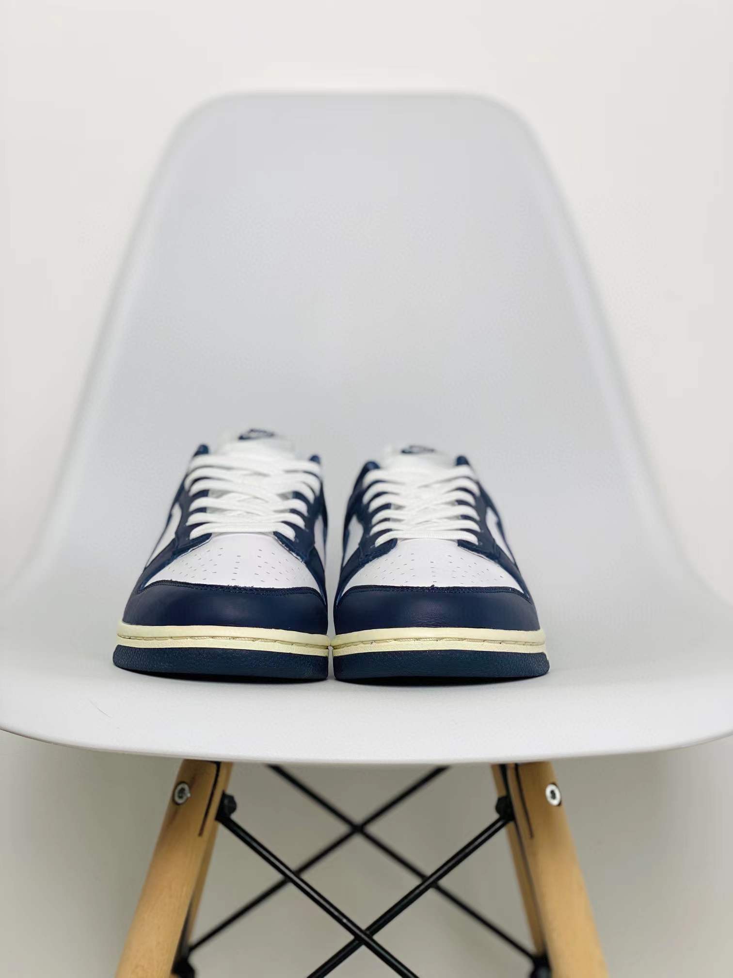 dunk Low Midnight Navy And White 低筒 海军蓝 做旧 复古板鞋 休闲鞋 男鞋 女鞋 DD1503-115