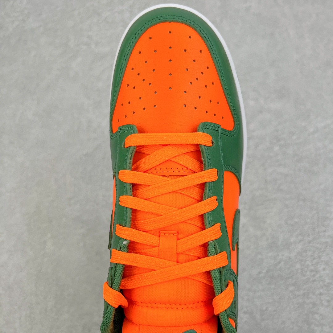 dunk Low Miami Hurricanes 橙绿 低筒 复古板鞋 休闲鞋 男鞋 女鞋 DD1391-300