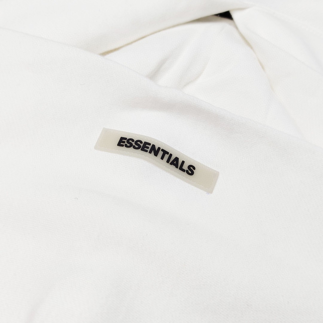 Fear of God Essentials 洛杉矶系列 背后字母徽标 Logo 黑色 白色 灰色 连帽卫衣 加绒 套头 外套 长袖 男女同款 FOG-FW19-115