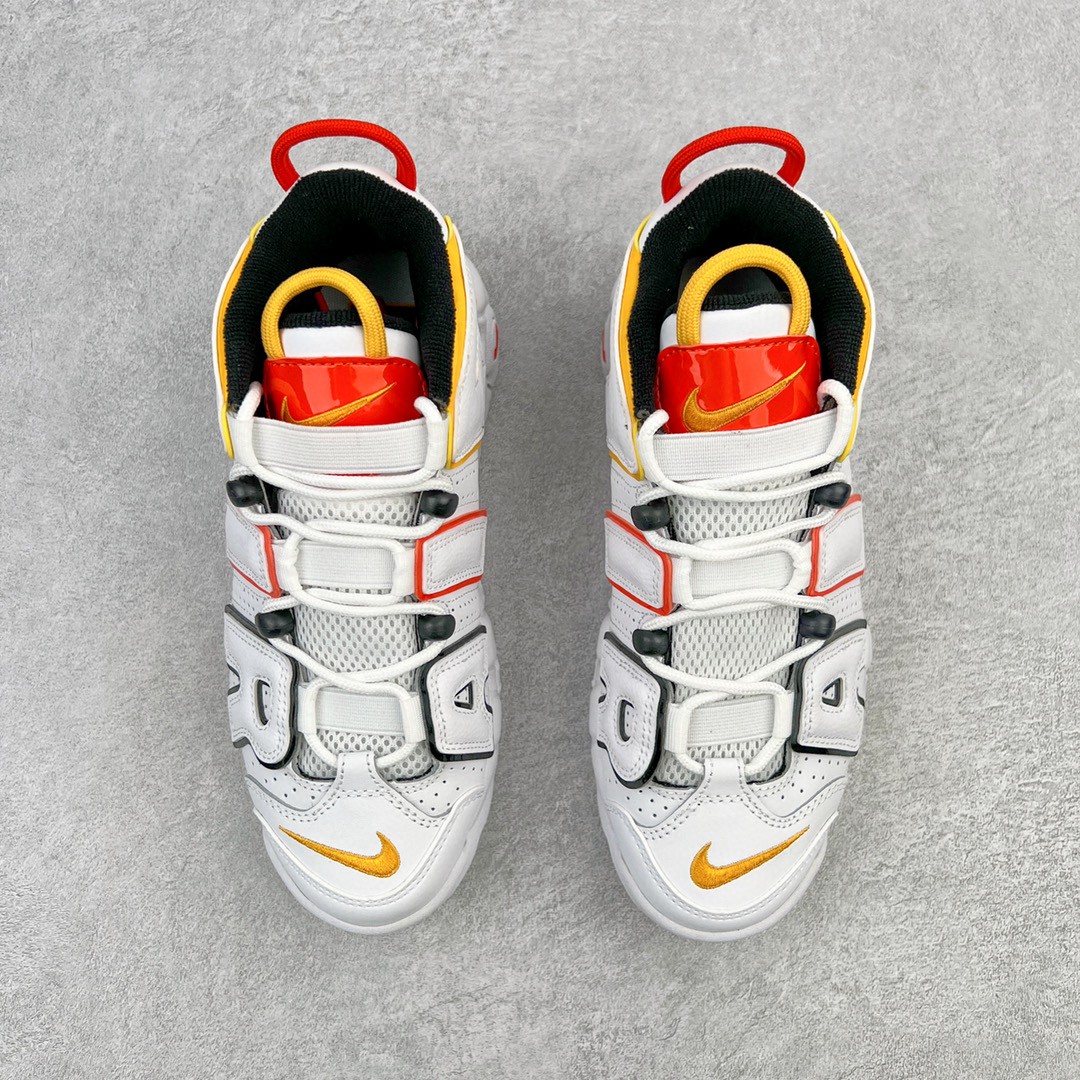 新版 Nike Air More Uptempo Rayguns 皮蓬 外星人 白蓝黄 低筒 篮球鞋 男鞋 女鞋 DD9223-100