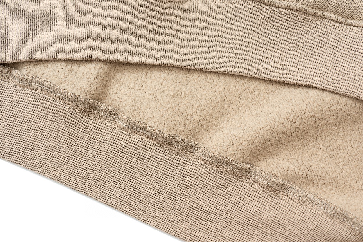 FG-Fear of God Seventh Collection FG Hoodie FOG 7th 驼色 印花连帽卫衣 加绒 外套 长袖 男女同款 