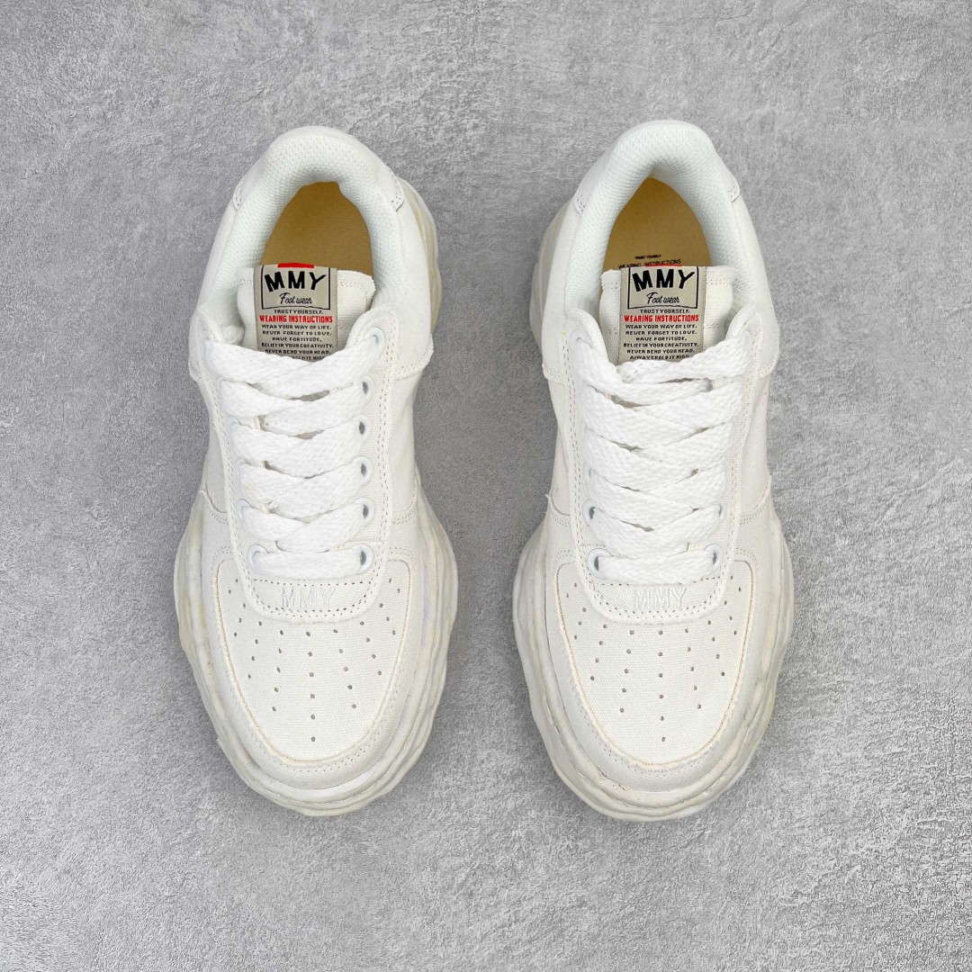 MIHARA YASUHIRO 三原康裕 Wayne MMY 白色 低筒 溶胶鞋 帆布鞋 板鞋 休闲鞋 增高鞋 男鞋 女鞋 A08FW708
