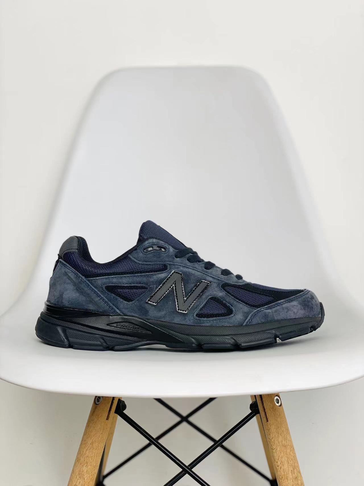 JJJJound New Balance 990 V4 Navy 海军蓝 低筒 复古跑鞋 休闲鞋 板鞋 运动鞋 男鞋 女鞋 M990JJ4