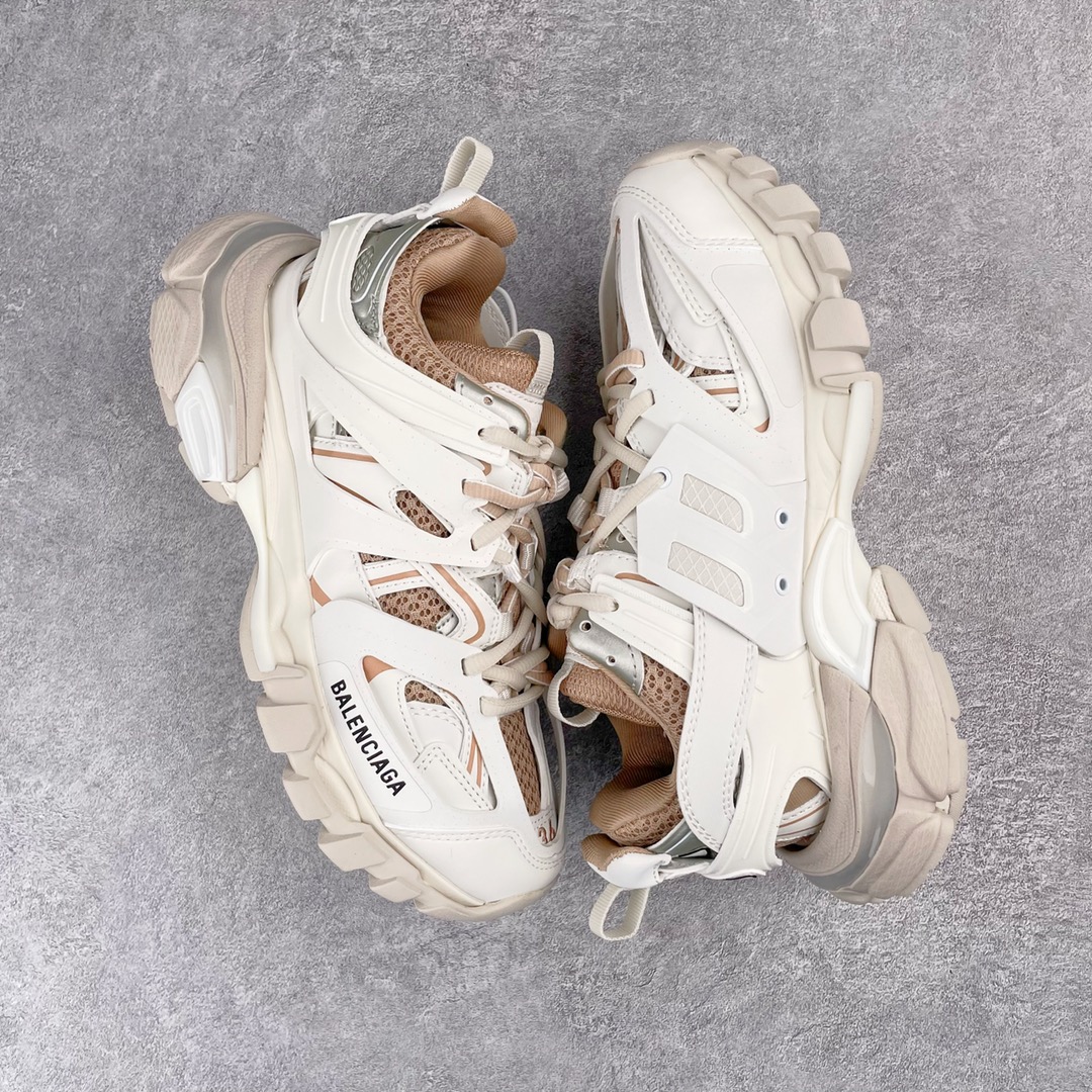 Balenciaga Track 巴黎世家 香槟白 老爹鞋 复古板鞋 休闲鞋 男鞋 女鞋