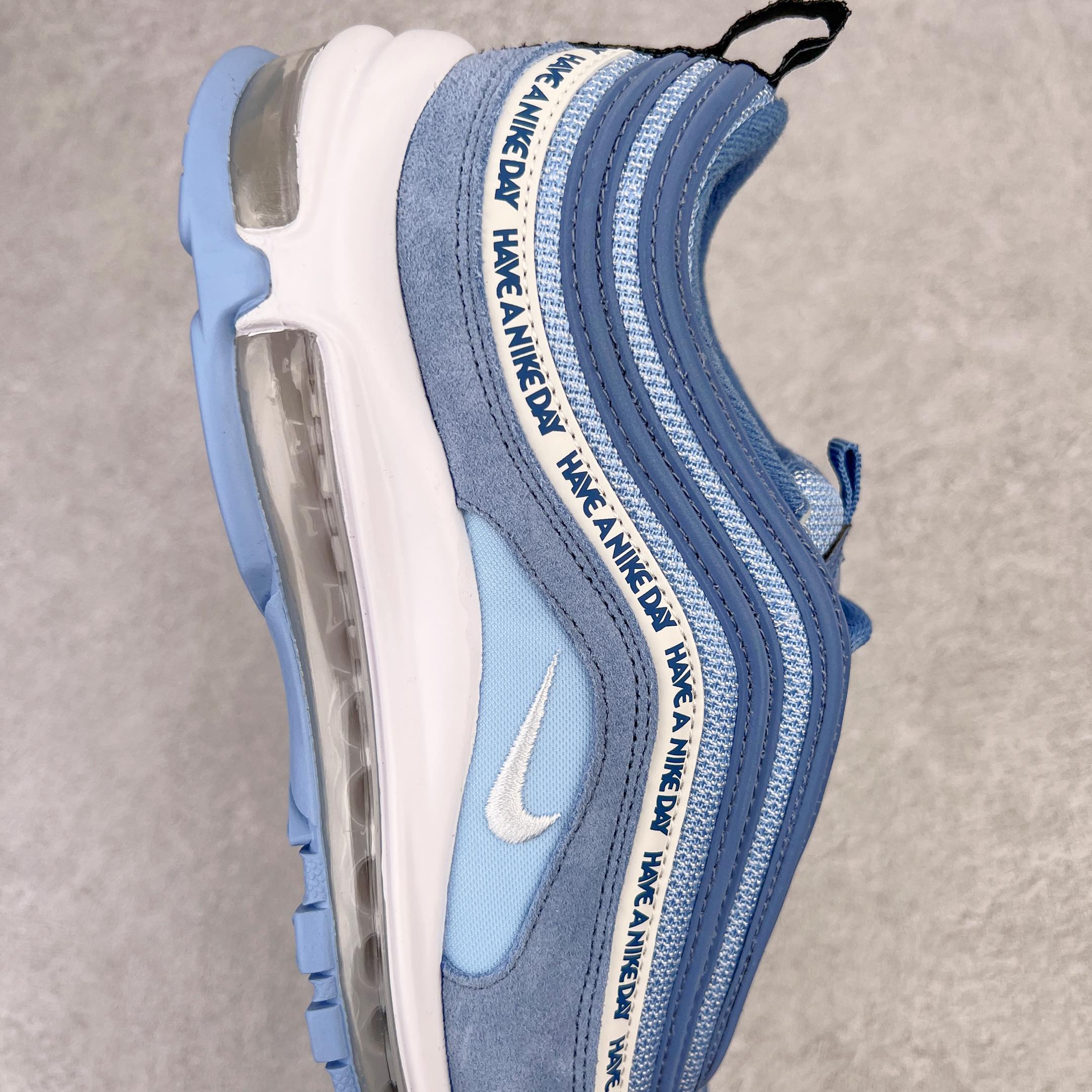Air Max 97 笑脸 蓝色   低筒 休闲鞋 板鞋 男鞋 女鞋 BQ9130-400 