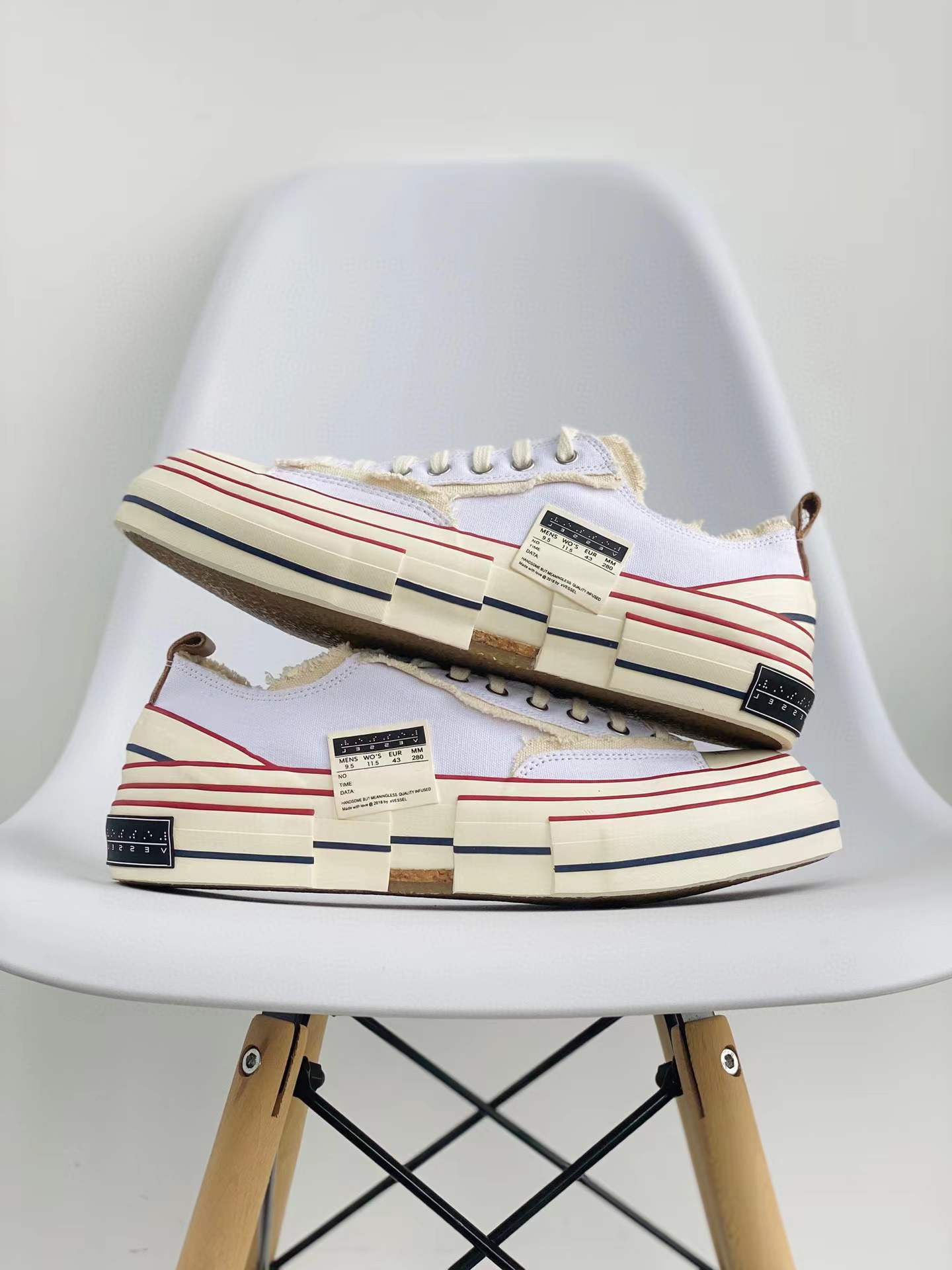 xVESSEL G.O.P. Lows White 吴建豪 白色 低筒 板鞋 休闲鞋 男鞋 女鞋 S19X001W