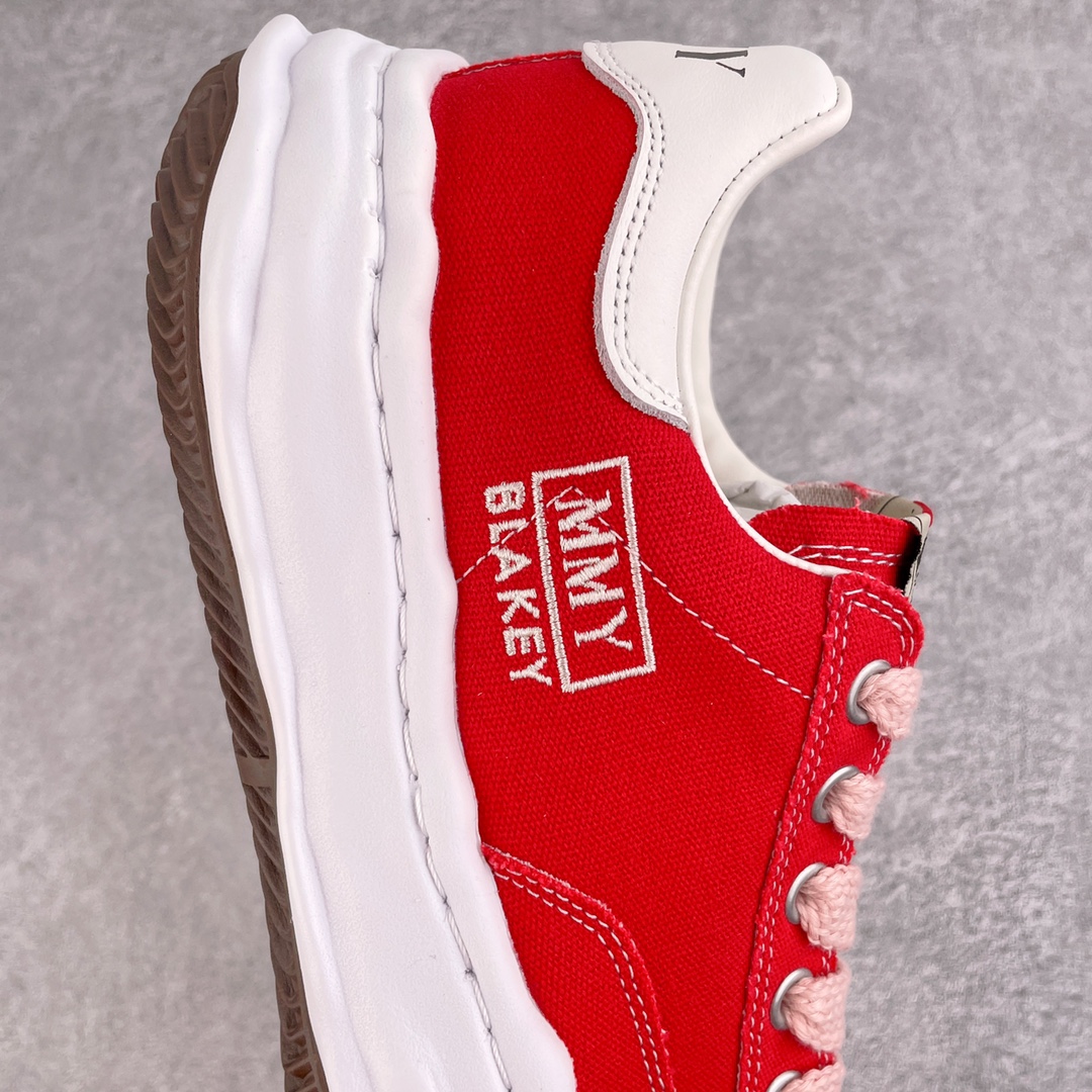 MIHARA YASUHIRO Original MMY 三原康裕 红色 低筒 溶胶鞋 帆布鞋 板鞋 休闲鞋 增高鞋 男鞋 女鞋 