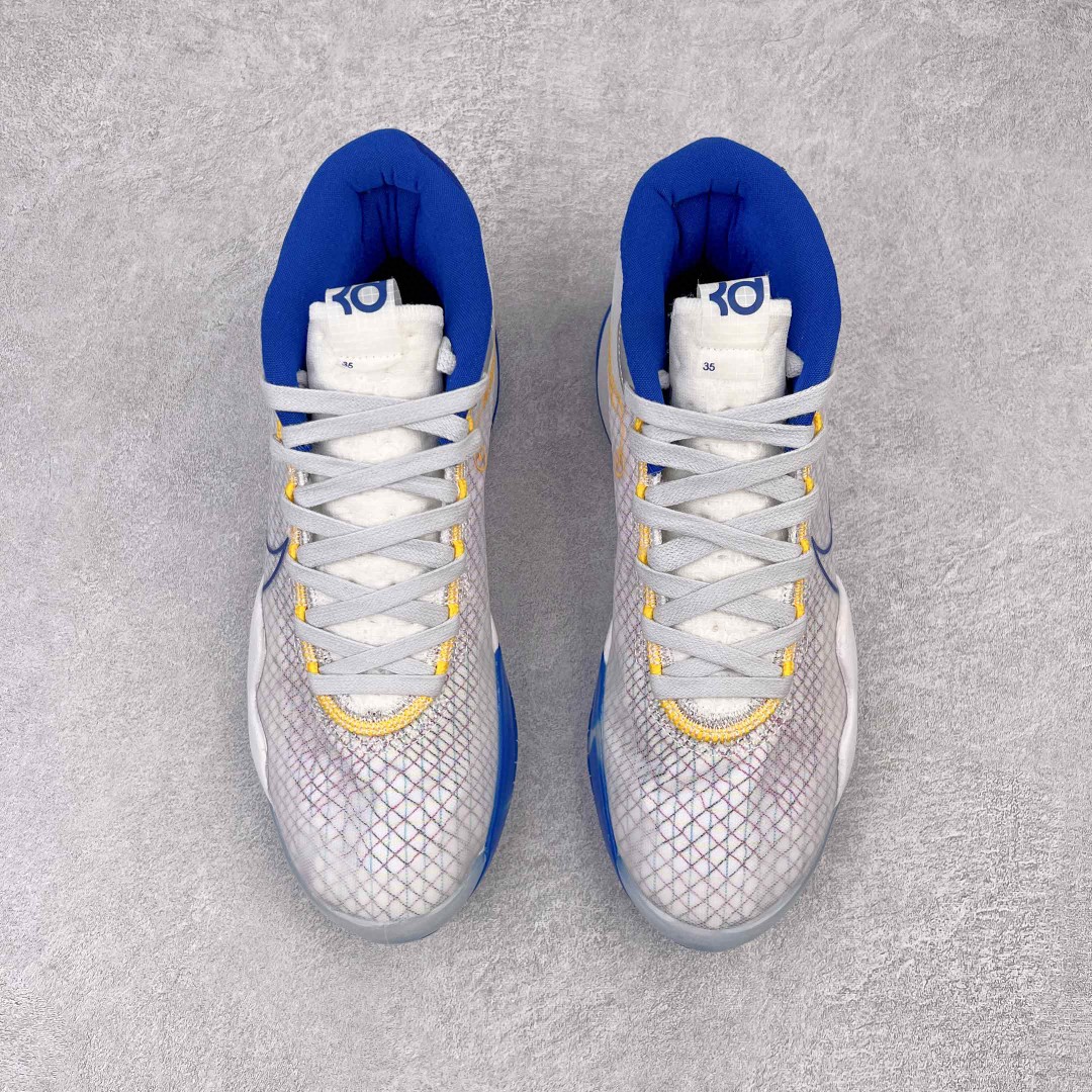 Zoom KD 12 杜兰特12 白蓝 高筒 减震防滑 实战鞋 篮球鞋 运动鞋 男鞋 AR4230-100