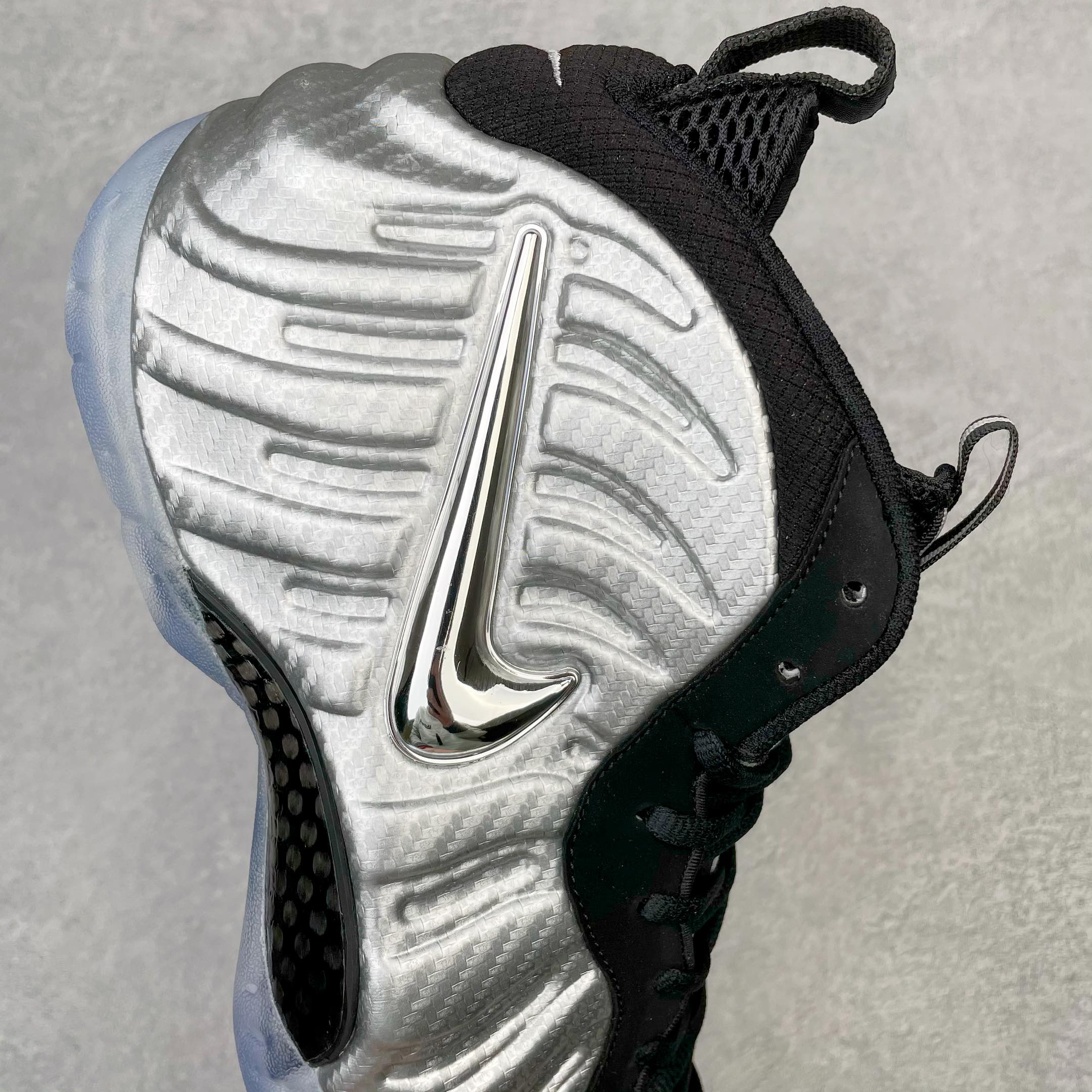 NIKE Air Foamposite One Pro Silver Surfer 银影侠泡 黑银 喷泡 篮球鞋 男鞋 碳板 616750-004