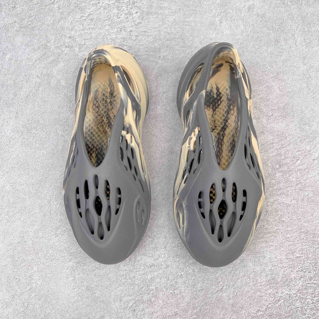 adidas originals Yeezy Foam Runner 迷彩 低筒 洞洞鞋 休闲鞋 拖鞋 童鞋 GX8507