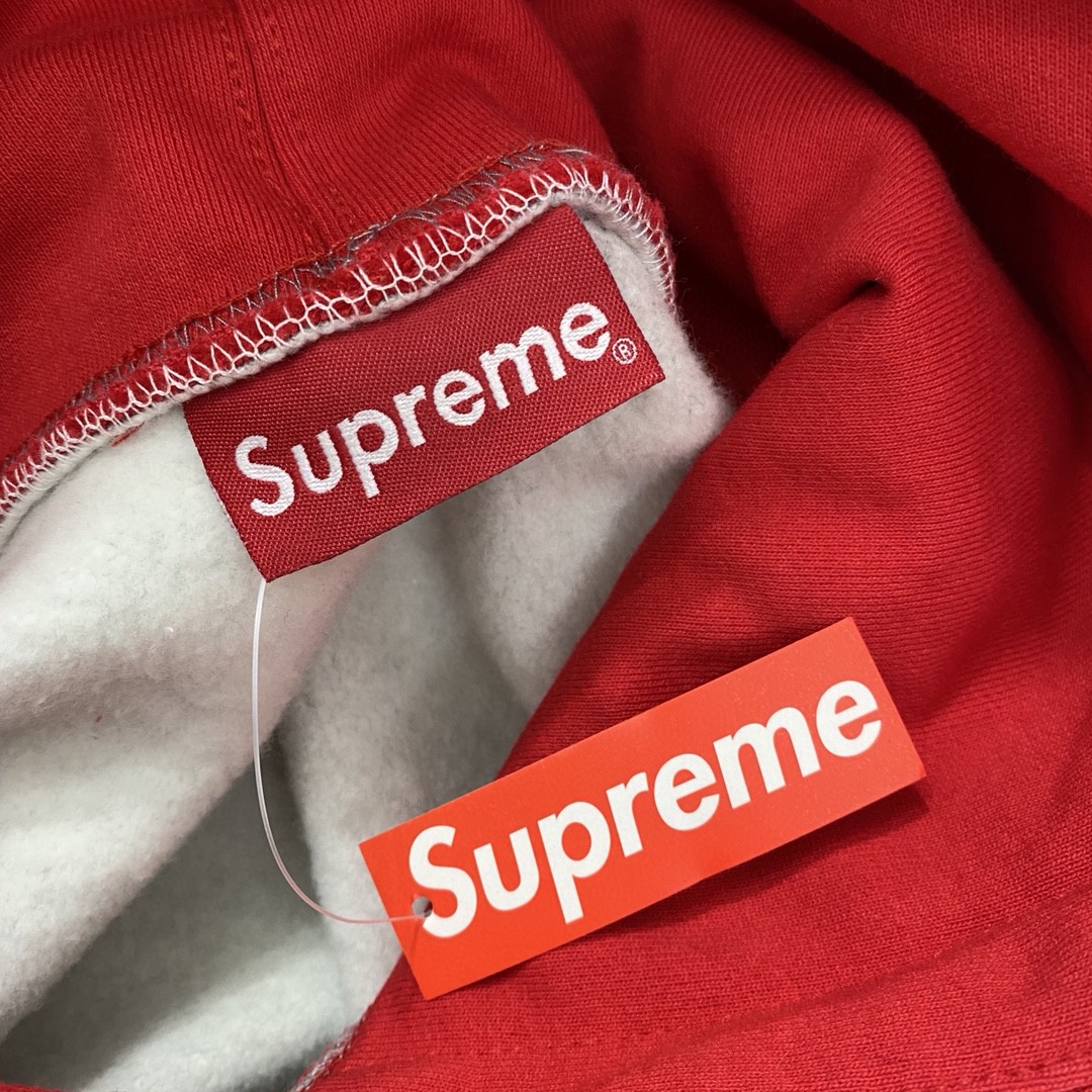 Supreme FW21 Week 2 Contrast Hooded Sweatshirt 字母徽标 Logo印花 灰色 黑色 连帽卫衣 加绒 套头 宽松 秋冬款 男女同款 SUP-FW21-147