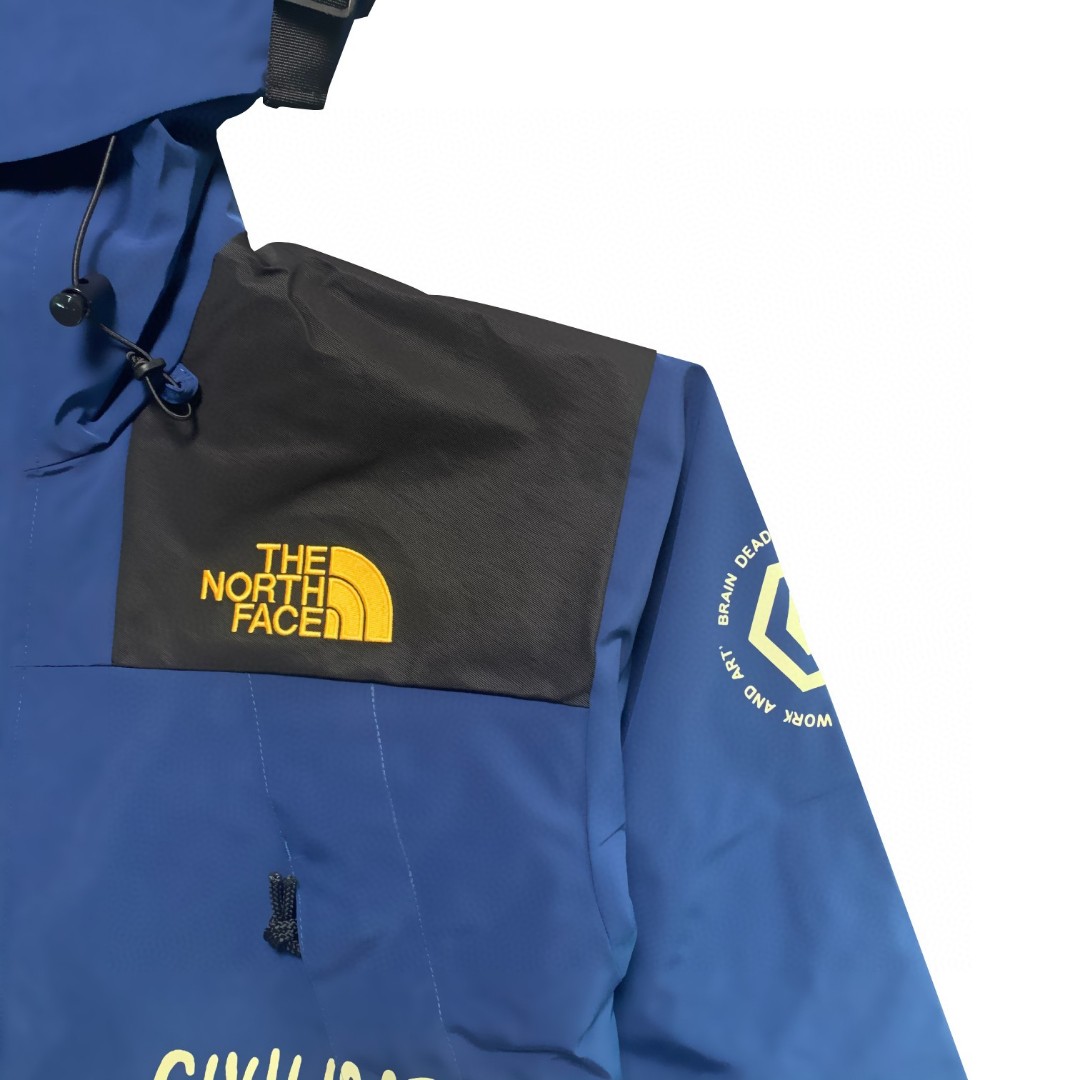 The North Face x Brain Dead 联名款 Printed Mountain Jacket 北面 脑死亡涂鸦冲锋衣 夾克 防水 防風 外套 男款 女款 NF0A4QR9JC6