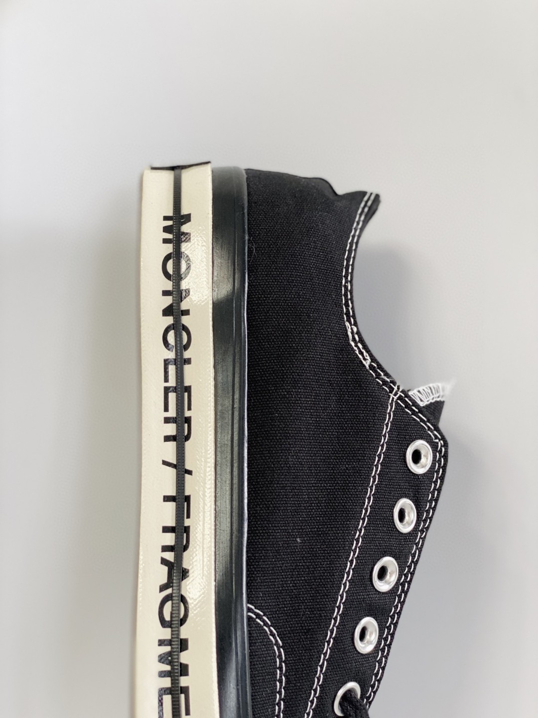 Fragment Design x Moncler x Converse Chuck Taylor All Star 1970s 藤原浩三方联名 黑色 低筒 帆布鞋 板鞋 休闲鞋  男鞋 女鞋 172320C