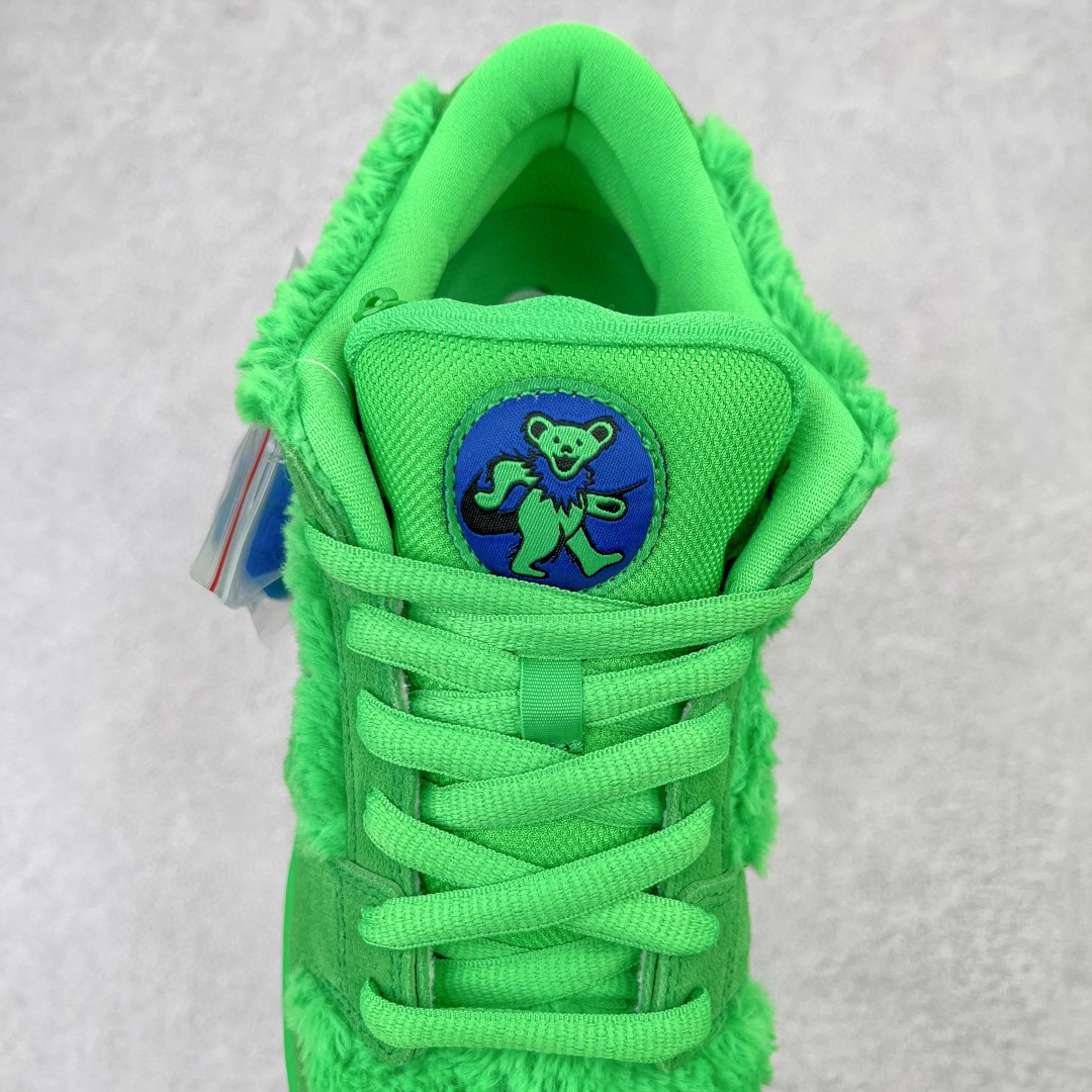  Grateful Dead x SB Dunk Low Green Bear 跳舞小熊 蓝绿 低筒 复古板鞋 休闲鞋 男鞋 女鞋 CJ5378-300
