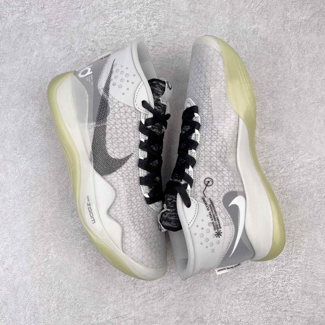 [Copy]Zoom KD 12 白灰 高筒 减震防滑 实战鞋 篮球鞋 运动鞋 男鞋 CN9518-100
