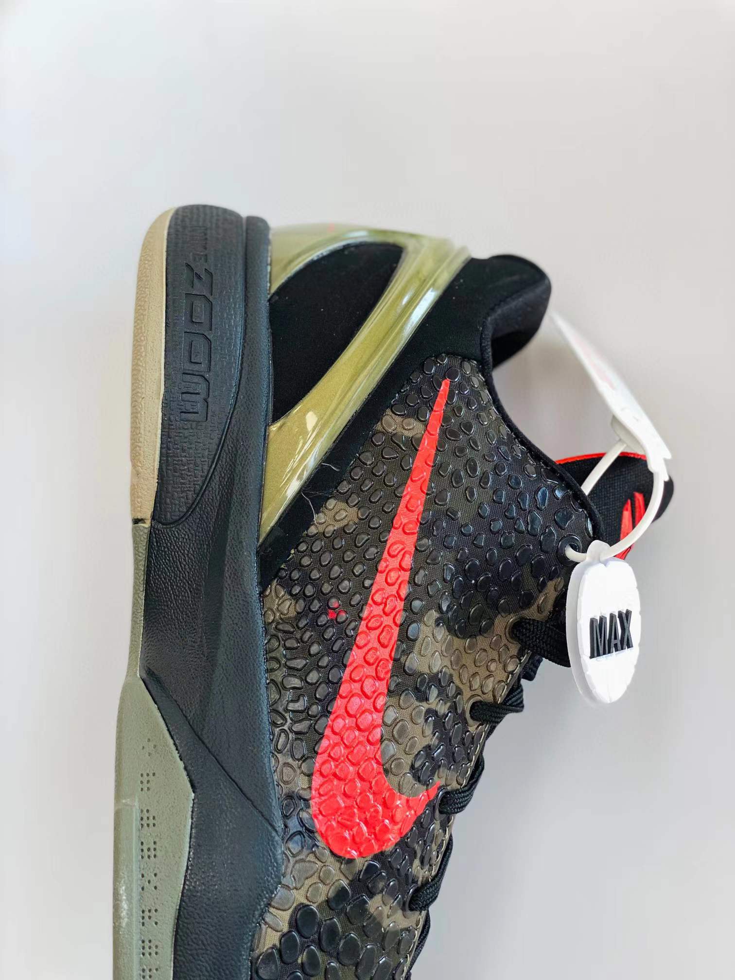 滅世純原 KOBE6 Italian Camo  沙漠 黑紅迷彩 科比 6 球鞋 籃球鞋 實戰鞋 前後氣墊 真碳板 男鞋  429659-900