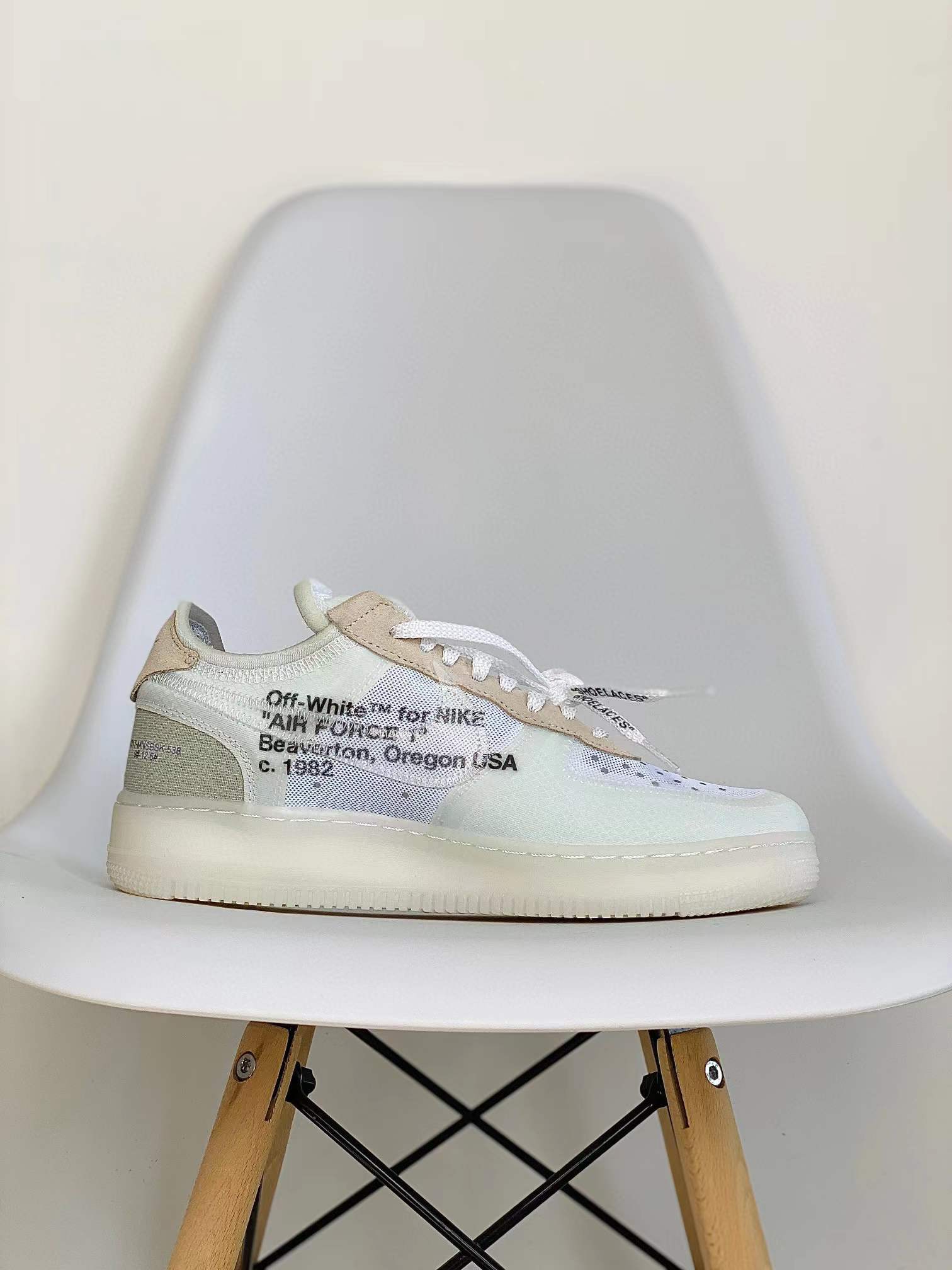 OFF-WHITE Air Force 1 Low Virgil The Ten 白色 低筒 空军一号 休闲鞋 板鞋 男鞋 AO4606-100