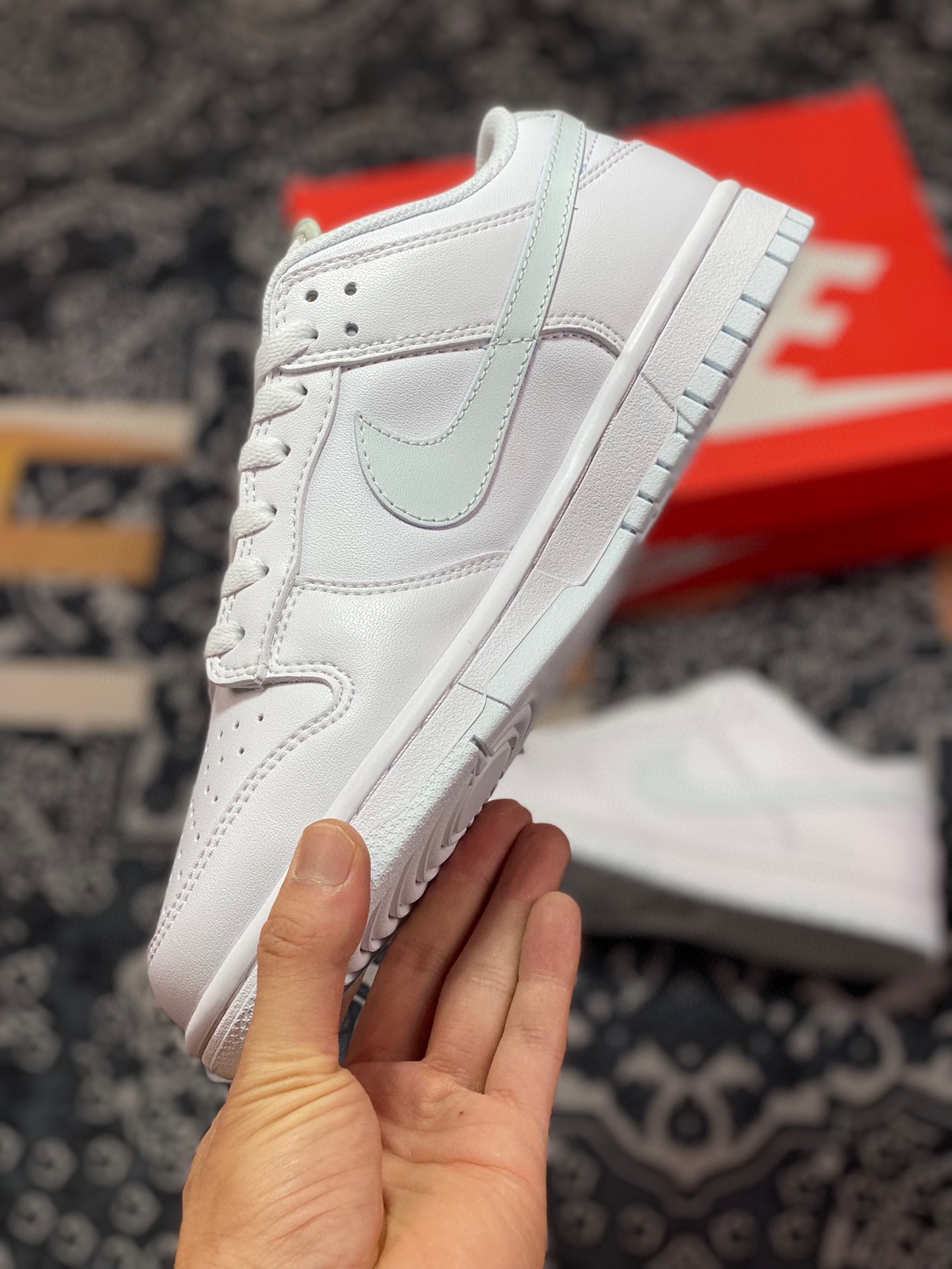 dunk low 低筒 休闲鞋 板鞋 男鞋女鞋 纯白 奶绿 DV0831-101