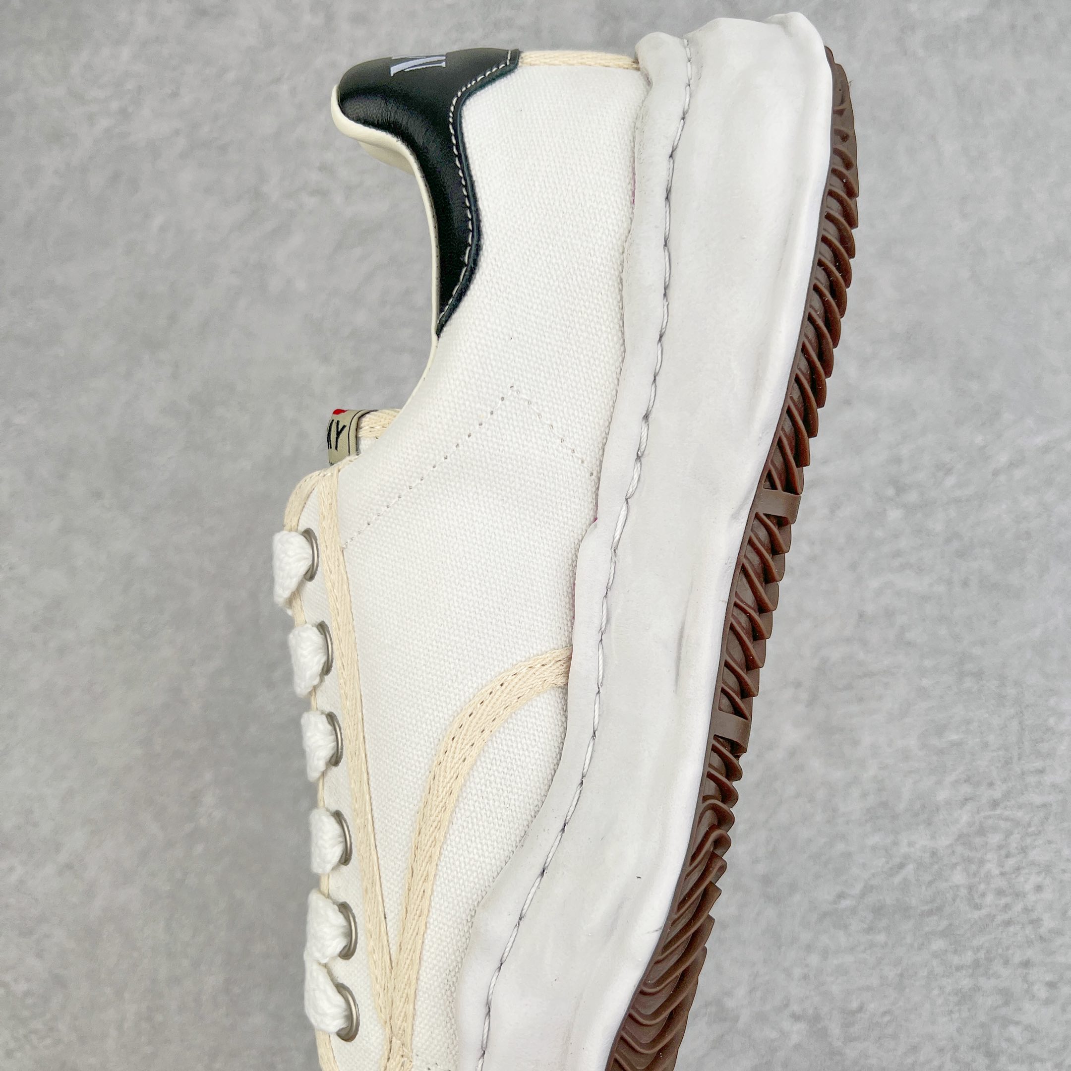 MIHARA YASUHIRO Original MMY 三原康裕 白色 水洗做旧 低筒 溶胶鞋 帆布鞋 板鞋 休闲鞋 增高鞋 男鞋 女鞋 