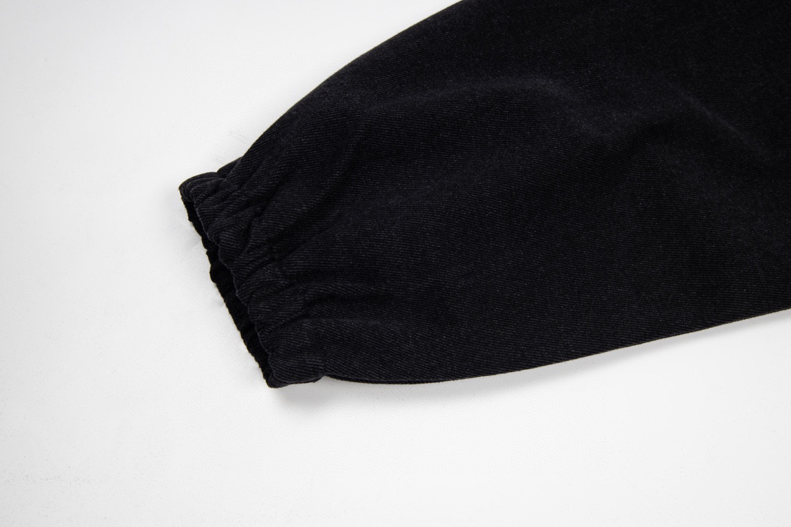 Balenciaga FW21 大Logo 黑色 印花夾克 冲锋衣 外套 男款 女款 529213TBQ031000