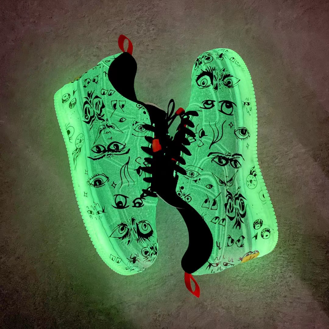 Air Force 1 Low Experimental Halloween 万圣节 夜光 黑橙 低筒 休闲鞋 板鞋 男鞋 女鞋  DC8904-001