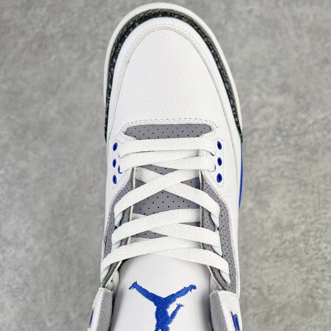 Air Jordan 3 Retro Racer Blue 賽車藍  AJ 3低筒 休闲鞋 篮球鞋 板鞋 男鞋 CT8532-145