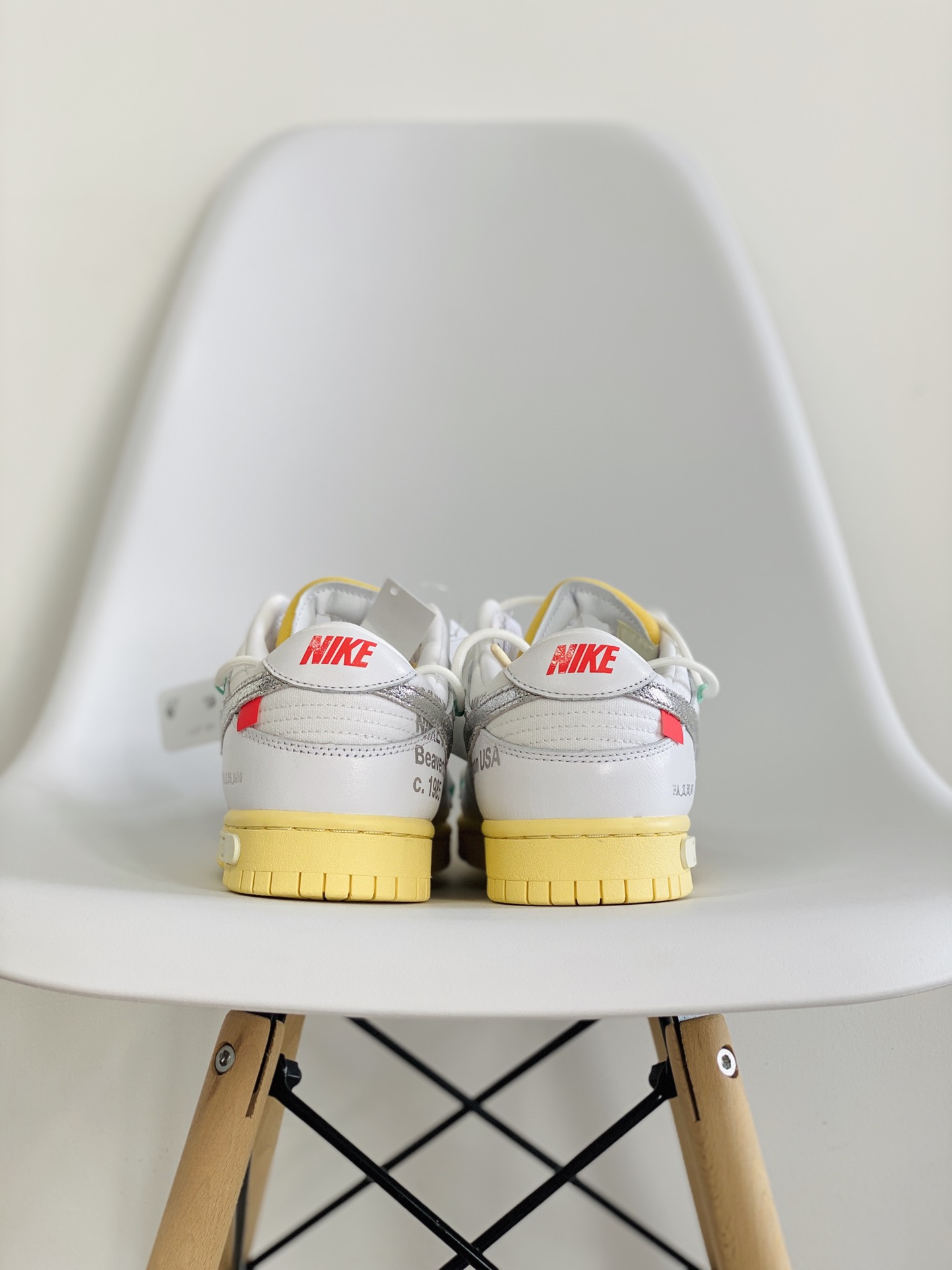 NO.01 Off-White Duunk  Low THE 50-01 白银  低筒 板鞋 休闲鞋 滑板鞋 男鞋 女鞋 DM1602-127