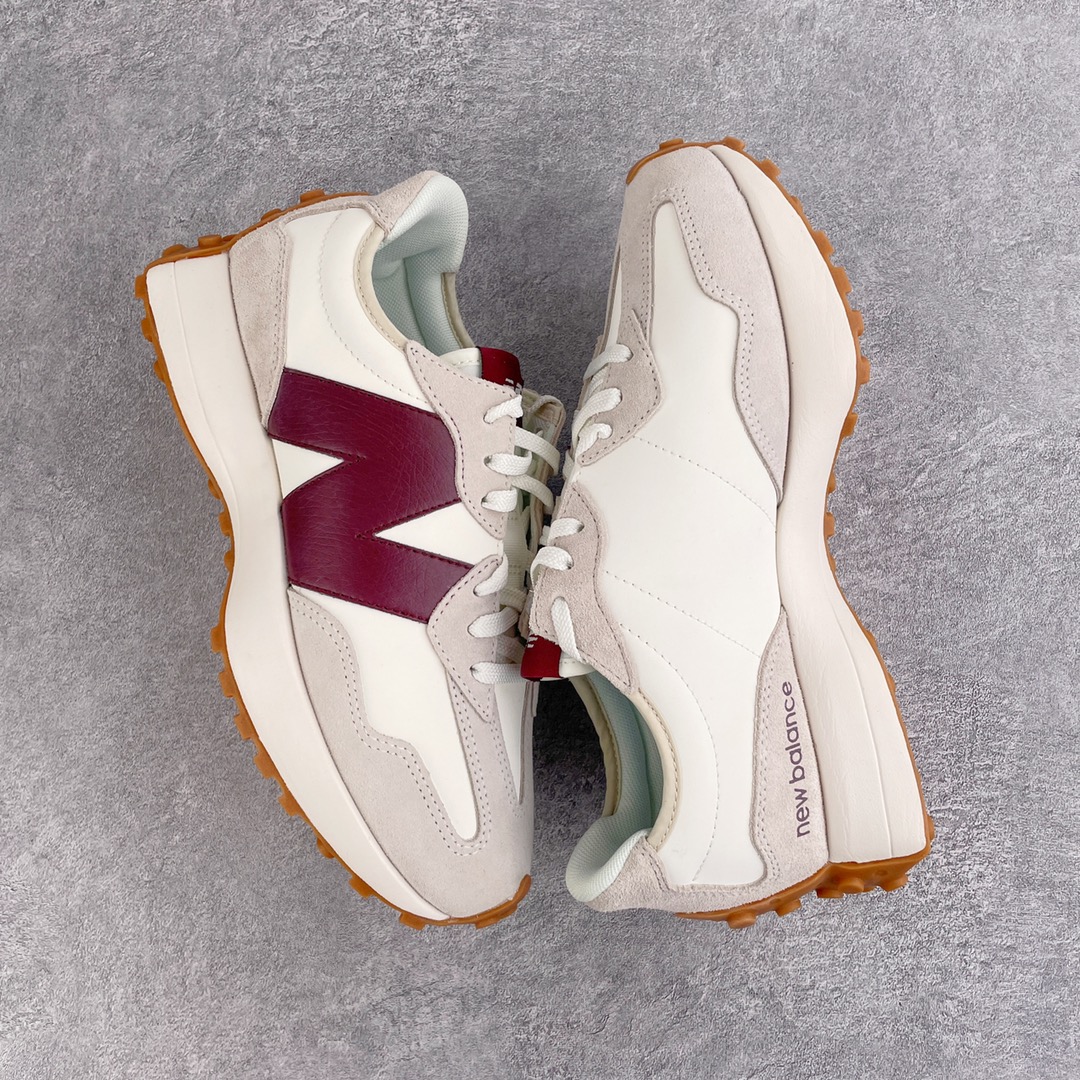 New Balance 327 白灰红  低筒 复古慢跑鞋 休闲鞋 板鞋 运动鞋 男鞋 女鞋 WS327KA