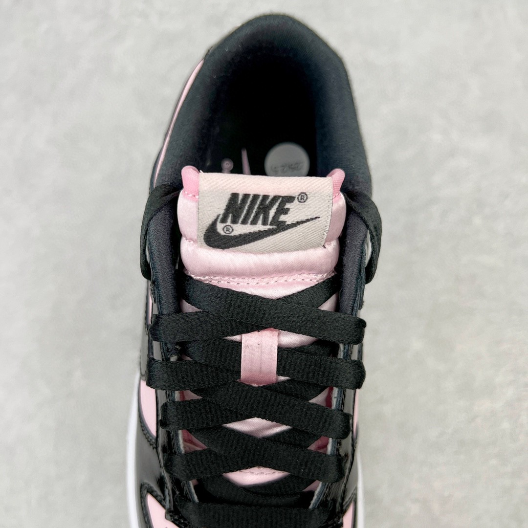 dunk Low SEE Pink Black 黑粉 漆皮 低筒 复古板鞋 休闲鞋 男鞋 女鞋  DJ9955-600