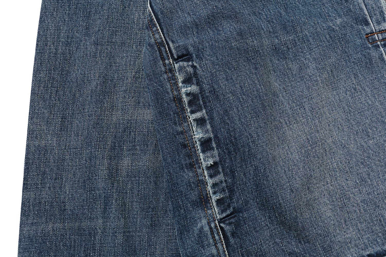 MADNESS 21AW JACKET 牛仔外套 蓝色 领口破坏水洗 日系 外套长袖 秋冬季 休闲 男女同款