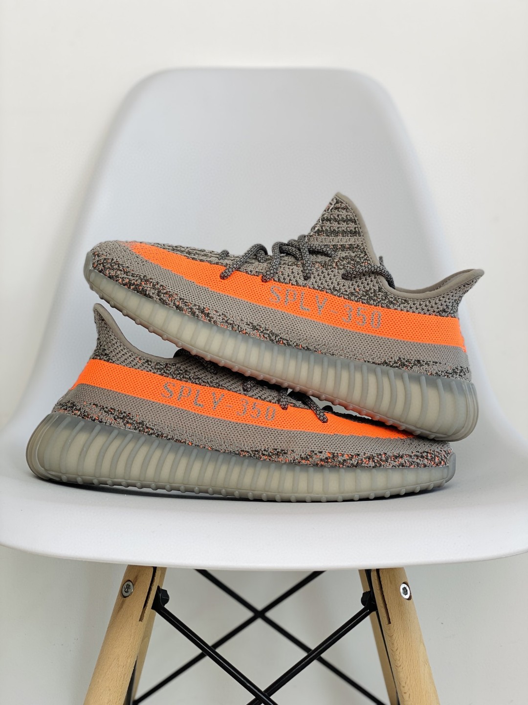 adidas originals Yeezy Boost 350 Beluga Reflective 灰橙 满天星 低筒 休闲鞋 运动鞋 男鞋 女鞋 GW1229