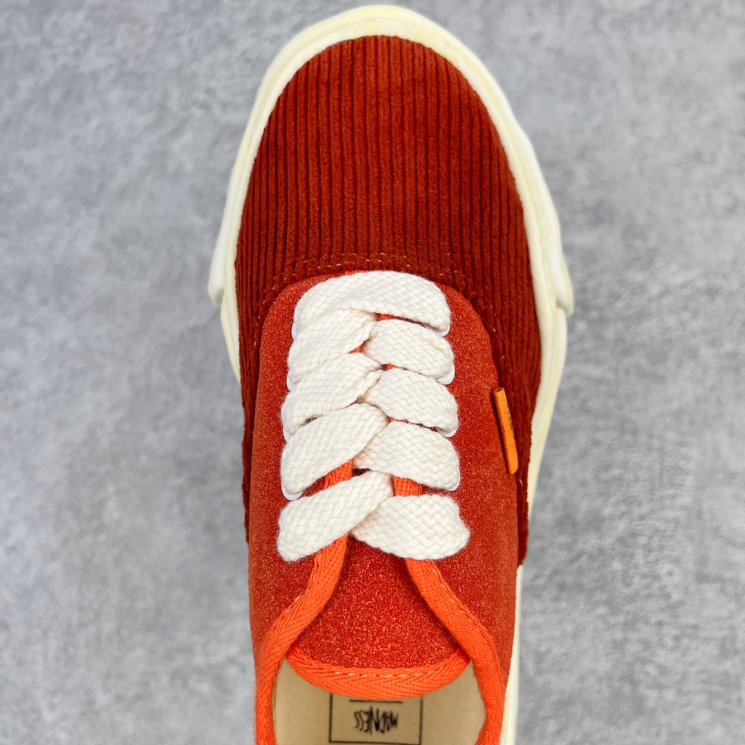 MIHARA YASUHIRO Original MMY 三原康裕 橙红 低筒 溶胶鞋 帆布鞋 板鞋 休闲鞋 增高鞋 男鞋 女鞋 