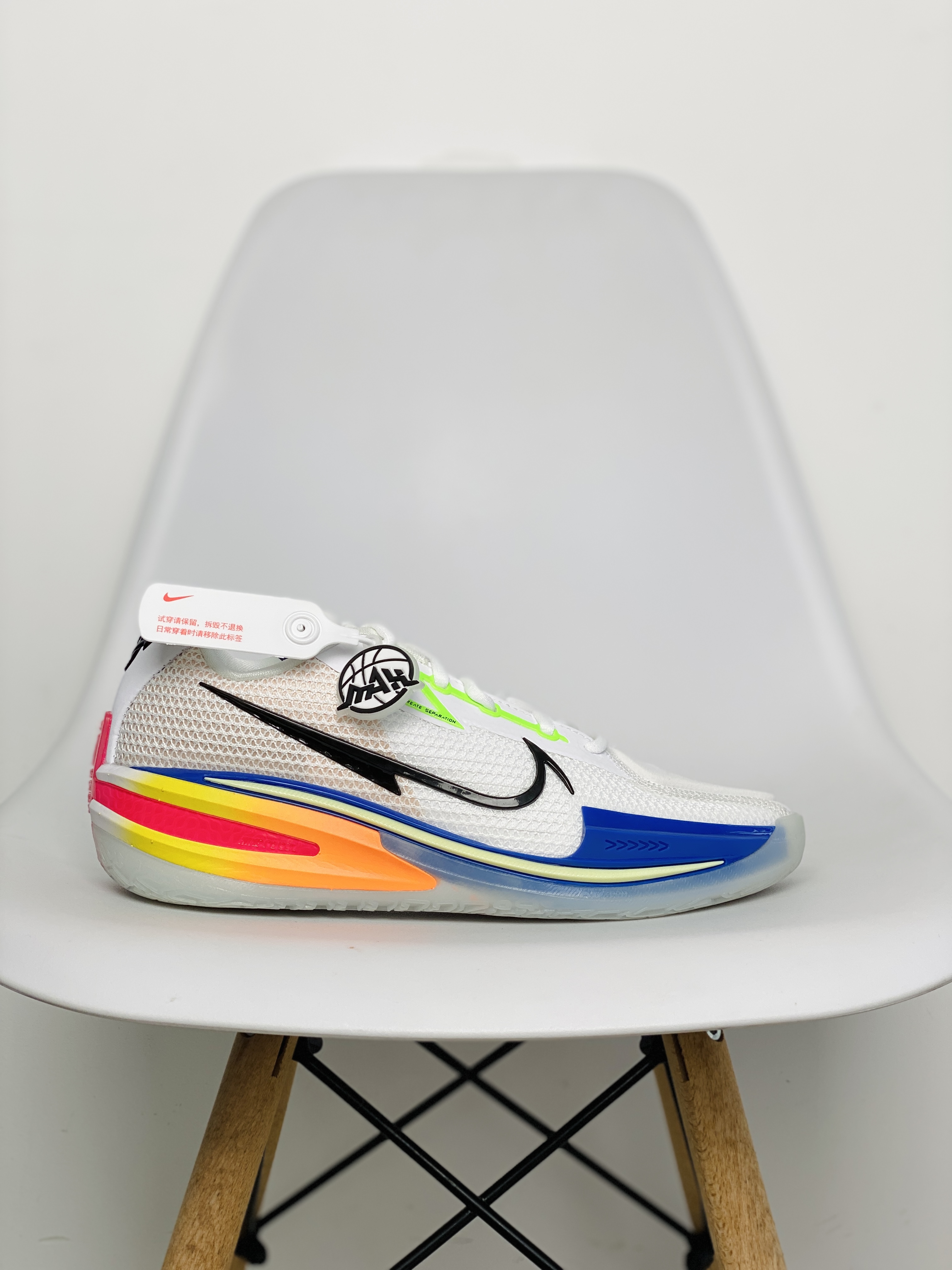 灭世纯原 GT Cut 白蓝灰 七彩  低筒 篮球鞋 球鞋 实战鞋 全掌气垫 TPU抗扭 男鞋 DX4112-114