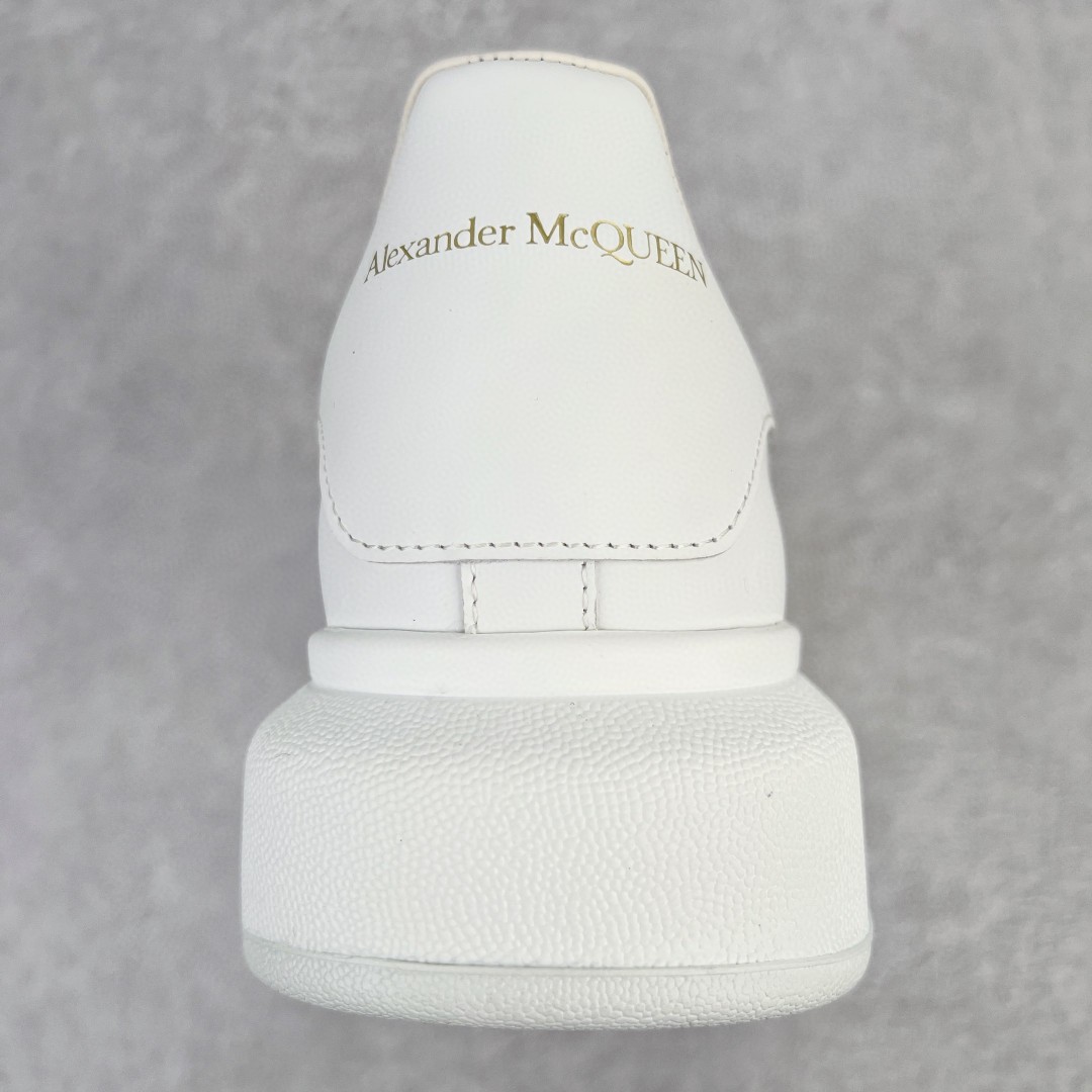 Alexander McQueen Glow In The Dark Heel Tab 麦昆 白色 低筒 板鞋 休闲鞋 厚底鞋 增高鞋 男鞋 女鞋 662652WIA4M9000