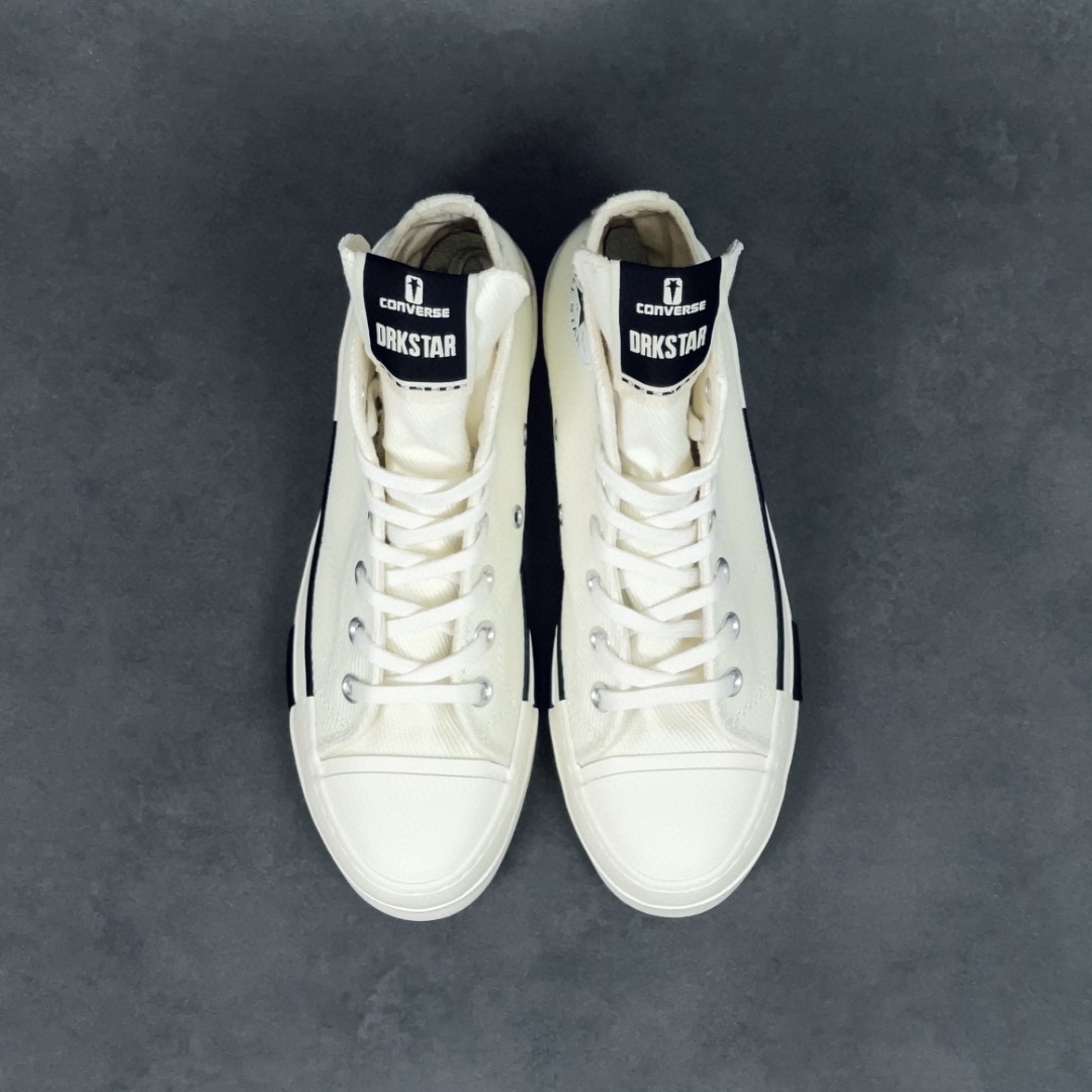 [Copy]Rick Owens DRKSHDW Converse Chuck Taylor ALL Star 1970S High 白色 高筒 板鞋 休闲鞋 帆布鞋 男鞋 女鞋 172346C