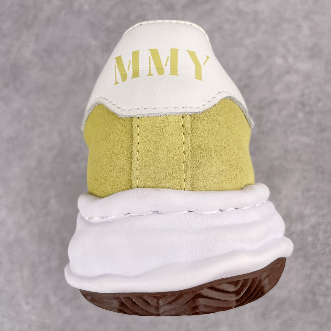 MIHARA YASUHIRO Original MMY 三原康裕 黄色 麂皮 低筒 溶胶鞋  板鞋 休闲鞋 增高鞋 男鞋 女鞋 A07FW708