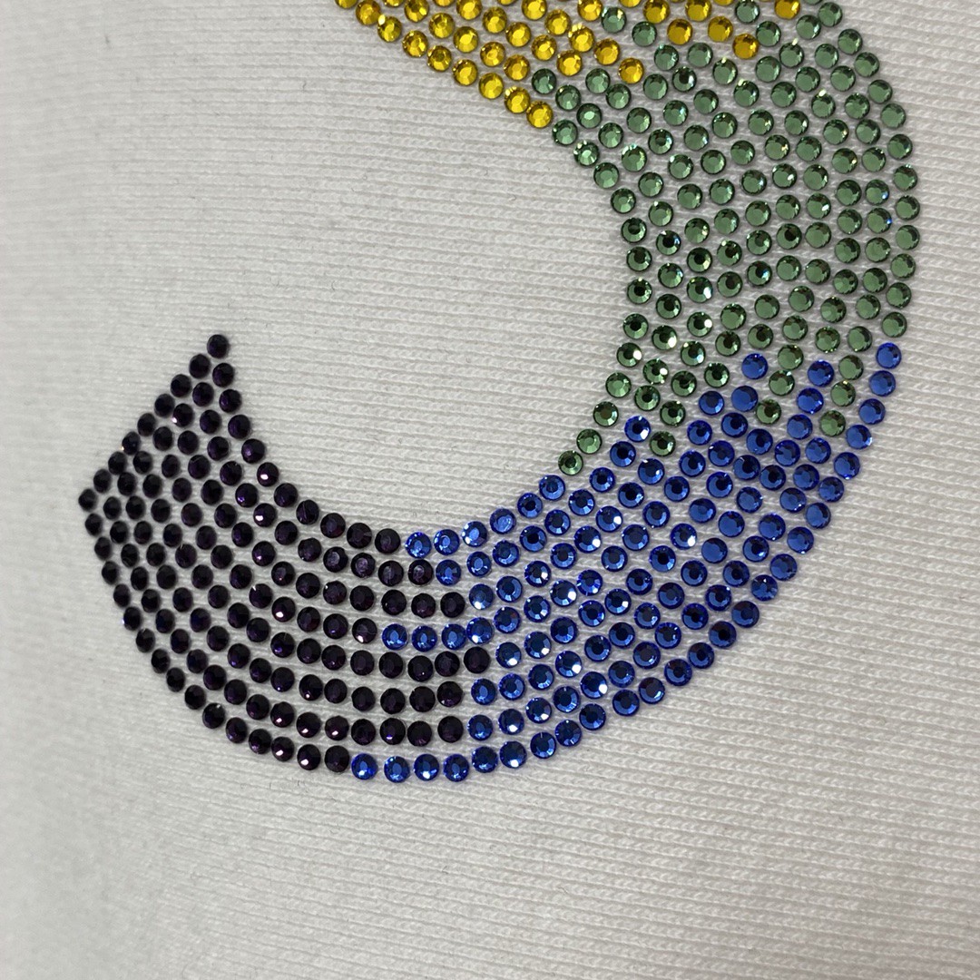 Supreme Week 6 Swarovski 联名款 S Logo Hooded Sweatshirt S 水钻徽标 黑色 白色 连帽卫衣 加绒 宽松 男女同款 SUP-SS21-583