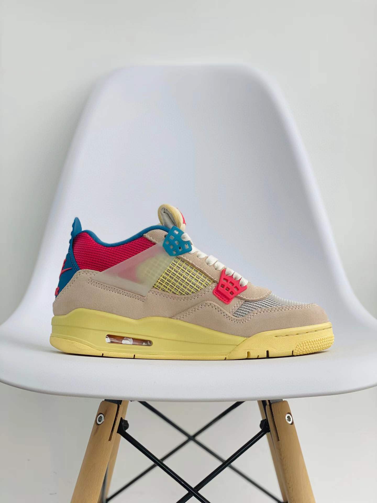 Union LA Air Jordan 4 AJ4 Retro Guava lce 粉红蓝 麂皮 篮球鞋 运动鞋 休闲鞋 男鞋 DC9533-800