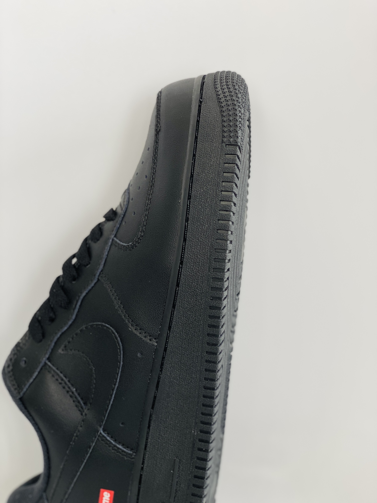 Supreme Air Force 1 Low Box Logo 黑色 低筒 休闲鞋 板鞋 男鞋 女鞋 CU9225-001