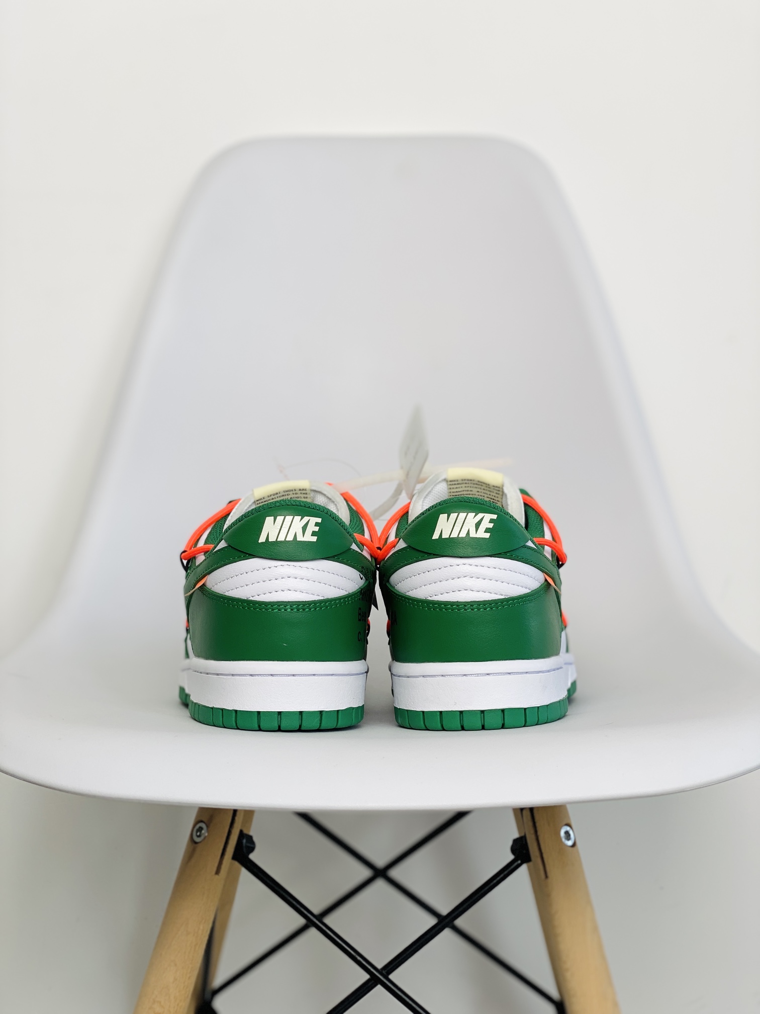 Off-White Duunk  Low LTHR OW 联名 白绿 低筒 板鞋 休闲鞋 滑板鞋 男鞋 女鞋 CT0856-100