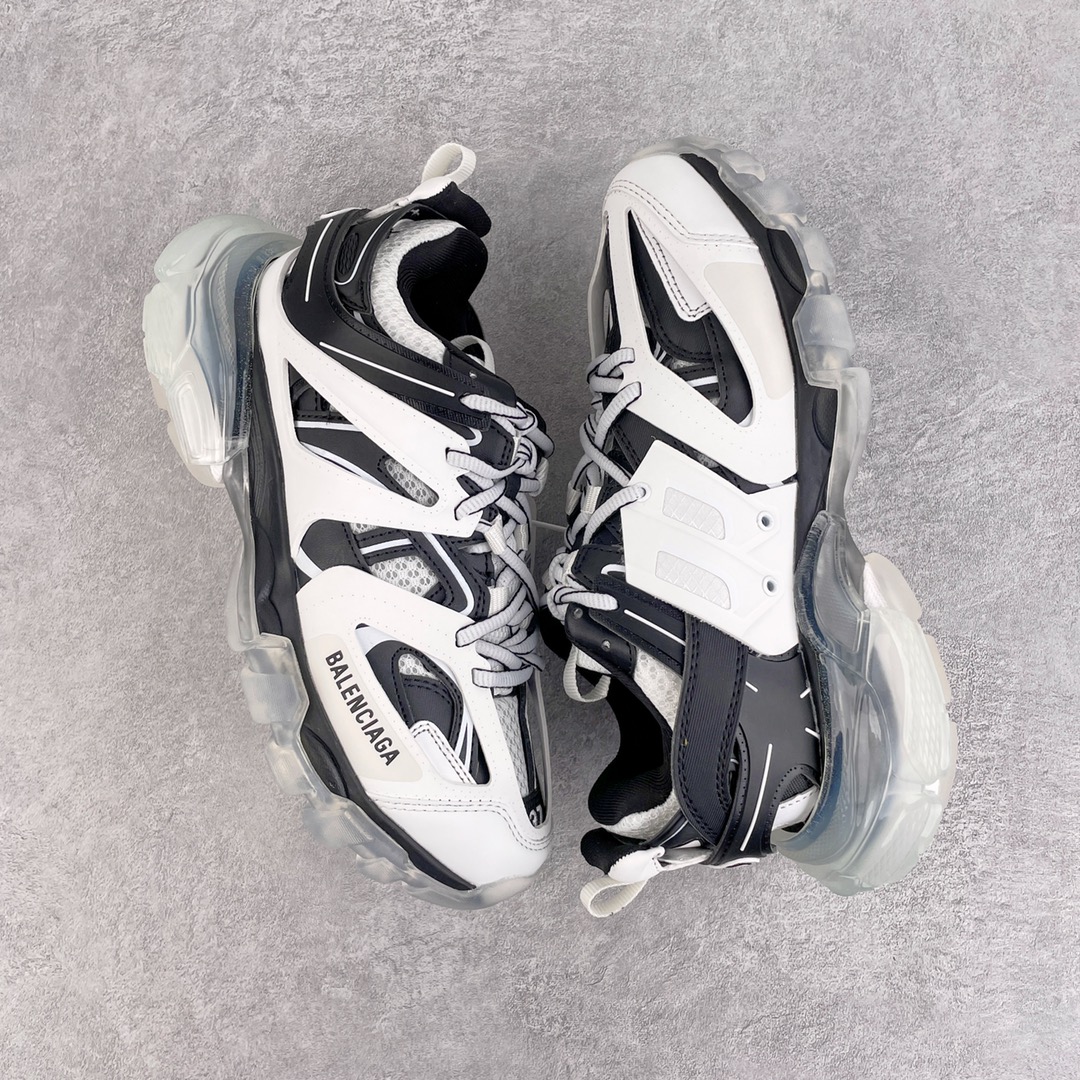 Balenciaga Track 巴黎世家 黑白拼色 老爹鞋 运动 复古板鞋 休闲鞋 男鞋 女鞋 647742W3BZ29010