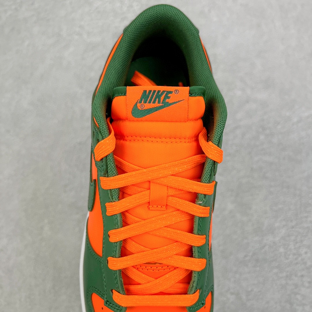 dunk Low Miami Hurricanes 橙绿 低筒 复古板鞋 休闲鞋 男鞋 女鞋 DD1391-300