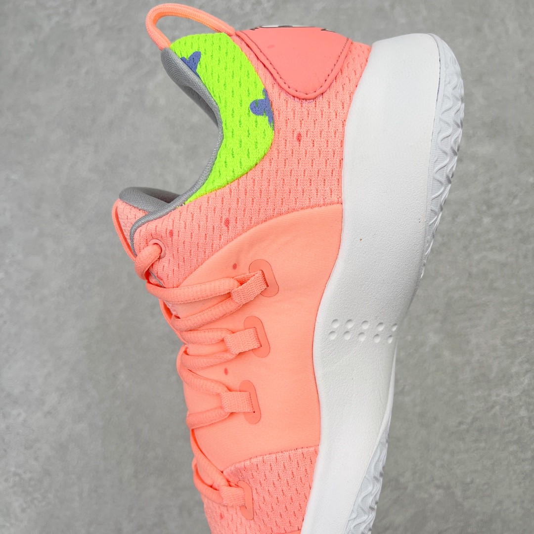 Hyperdunk x Low HD2018 派大星 粉色笑脸 粉黄紫 低筒 减震防滑 实战鞋 篮球鞋 男鞋 AR0465-100