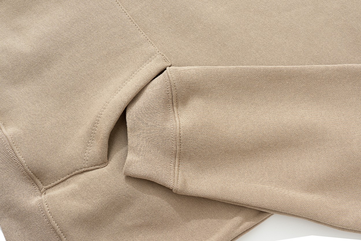 FG-Fear of God Seventh Collection FG Hoodie FOG 7th 驼色 印花连帽卫衣 加绒 外套 长袖 男女同款 