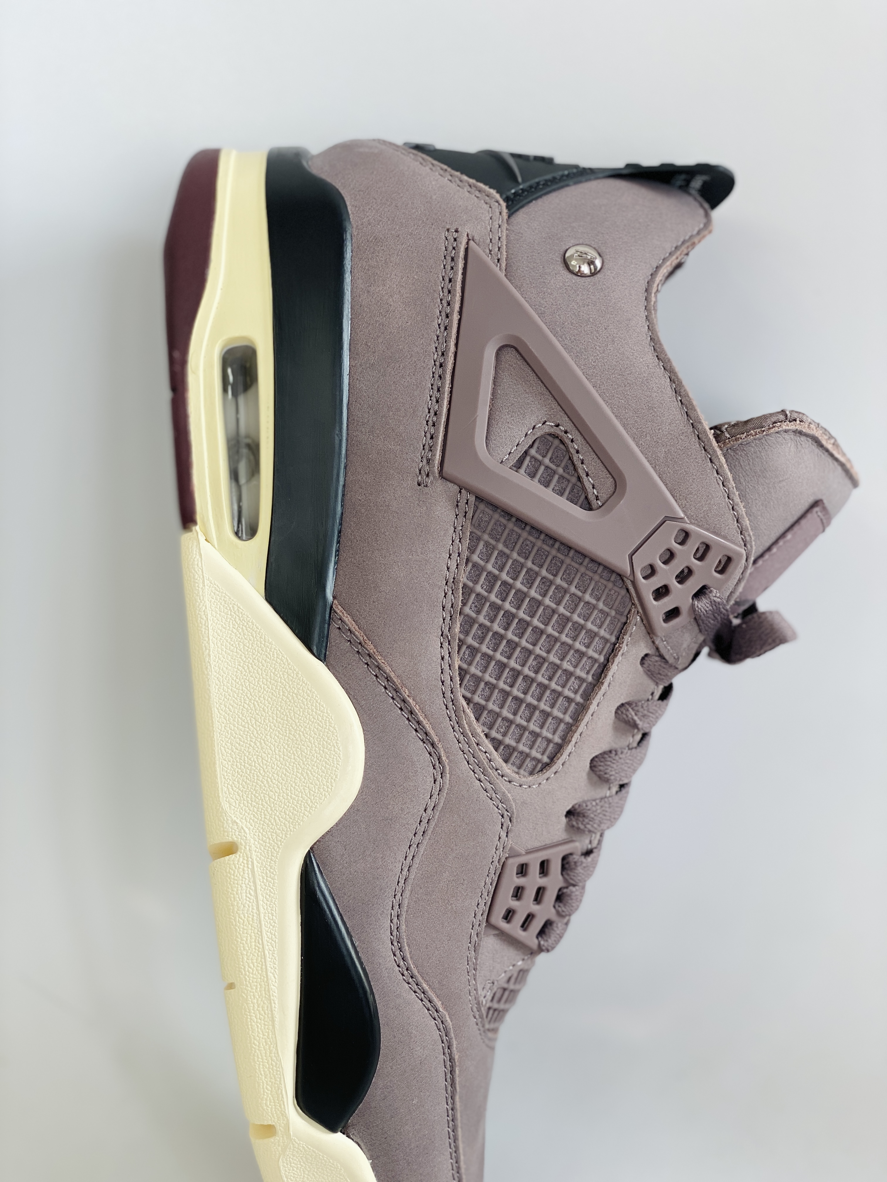 A Ma Maniere Air Jordan 4 AJ4  AMM Violet Ore 酒红色  低筒 男鞋 女鞋 复古 籃球鞋 板鞋  DV6773-220