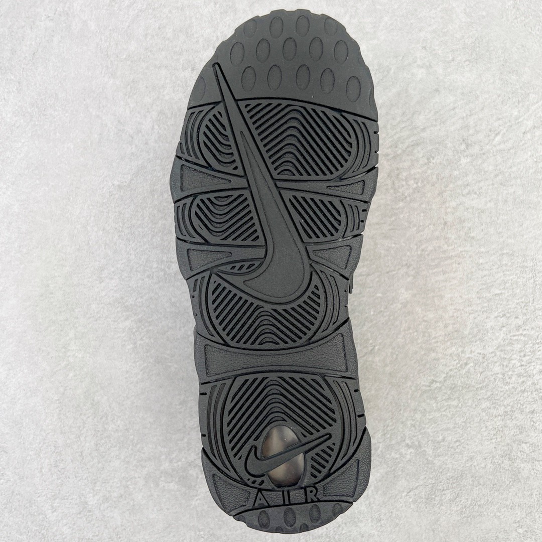 新版 Nike Air More Uptempo 皮蓬 全黑 3M反光 低筒 篮球鞋 男鞋 女鞋 922845-001