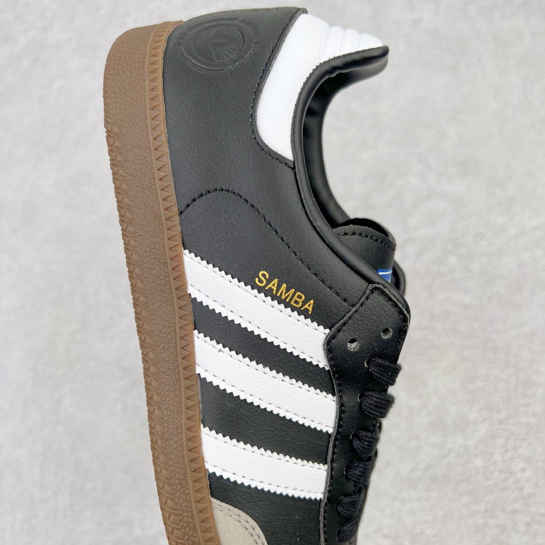 Adidas Originals Samba Vegan 黑灰 低筒 复古板鞋 休闲鞋 男鞋 女鞋 FX9042