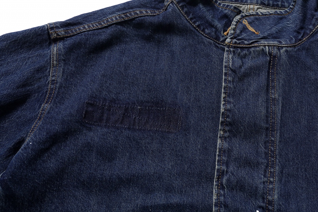 MADNESS MDNS M51  牛仔破洞 泼墨 日系 外套长袖 秋冬季 休闲 男女同款