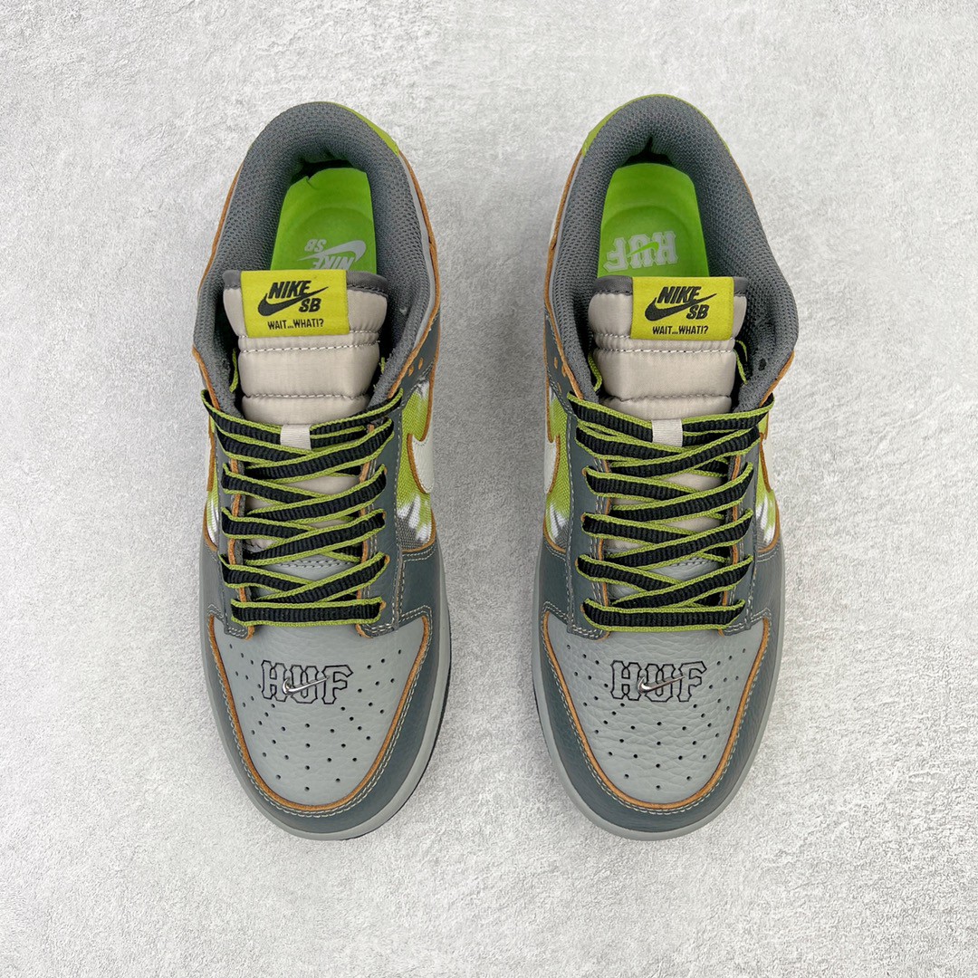HUF x dunk Low Friends and Family 灰绿 低筒 复古板鞋 休闲鞋 男鞋 女鞋 FD8775-002
