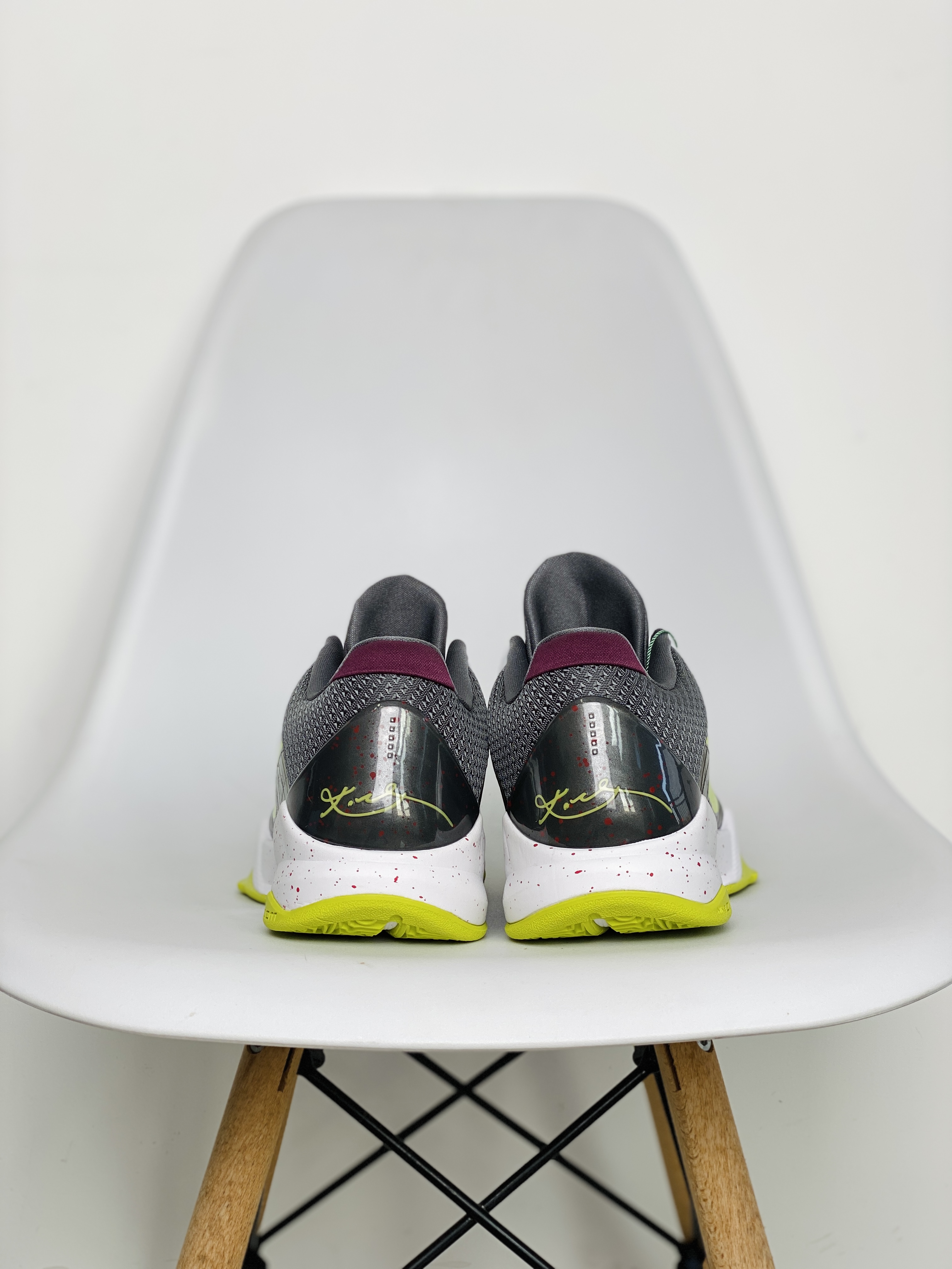 S2外貿 KOBE5 Chaos 小丑 低筒 前掌气垫 球鞋 籃球鞋 實戰鞋  真碳板 男鞋 CD4991-100